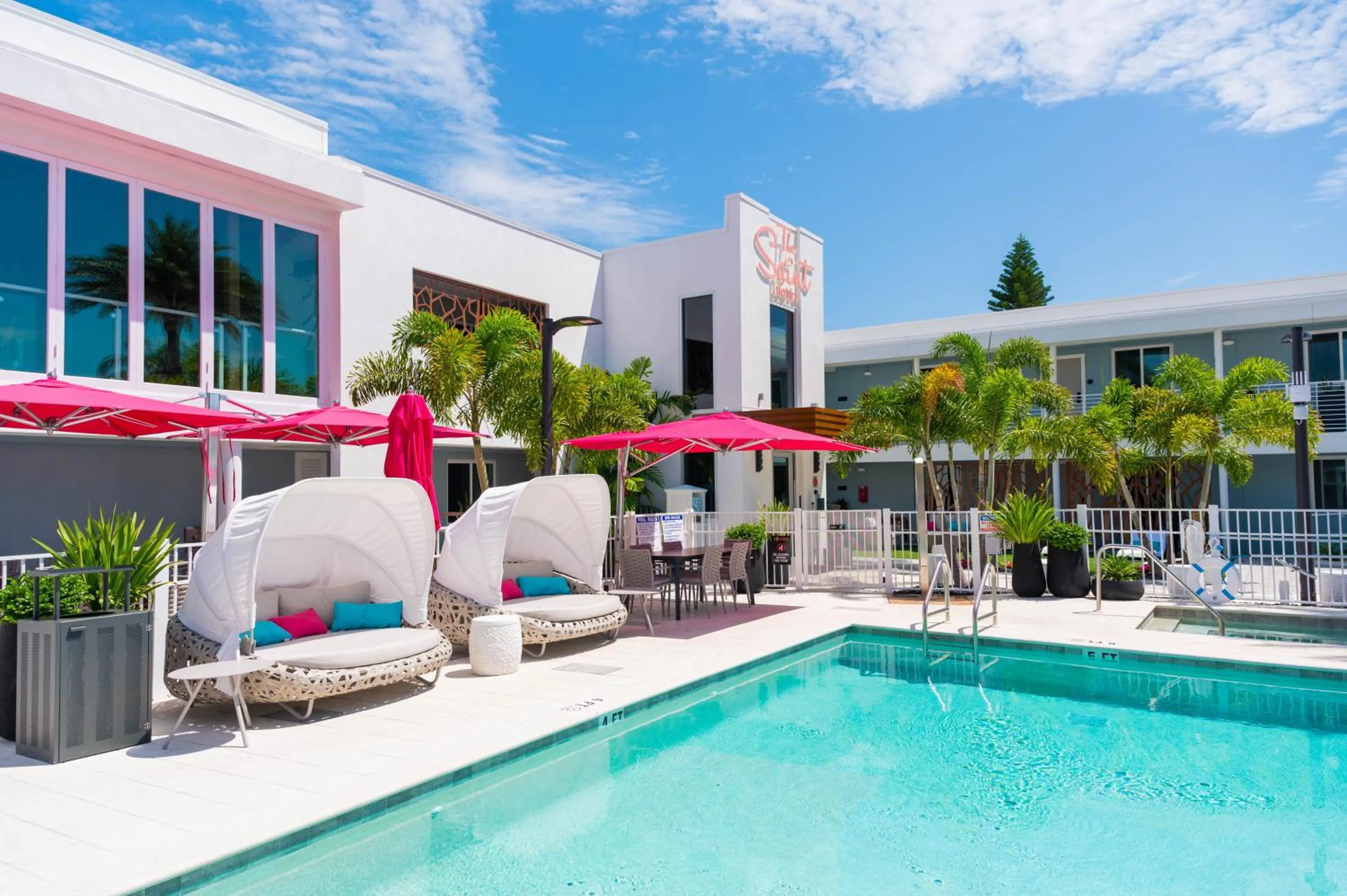 Swimming pool in The Saint Hotel