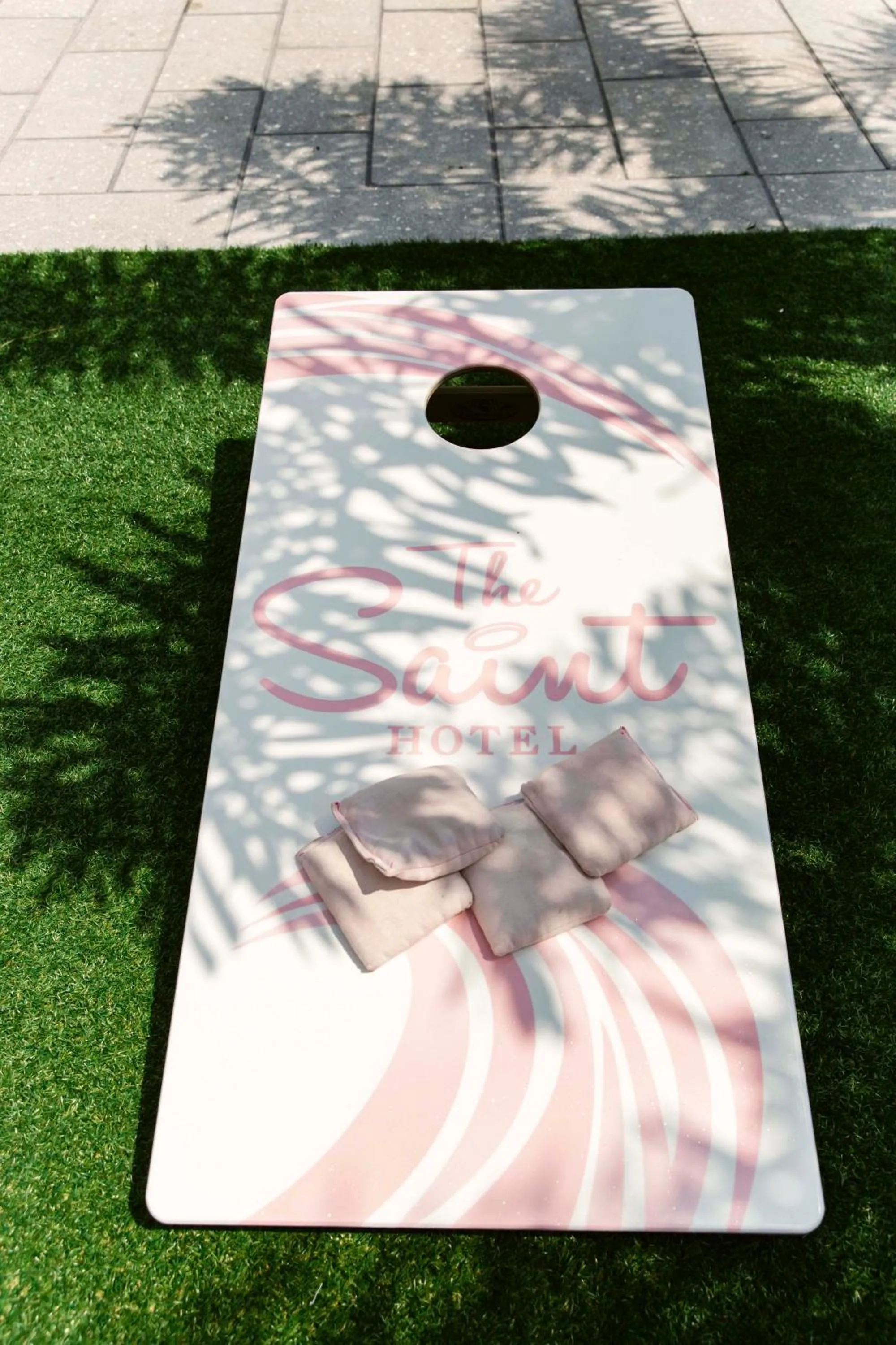 Inner courtyard view in The Saint Hotel