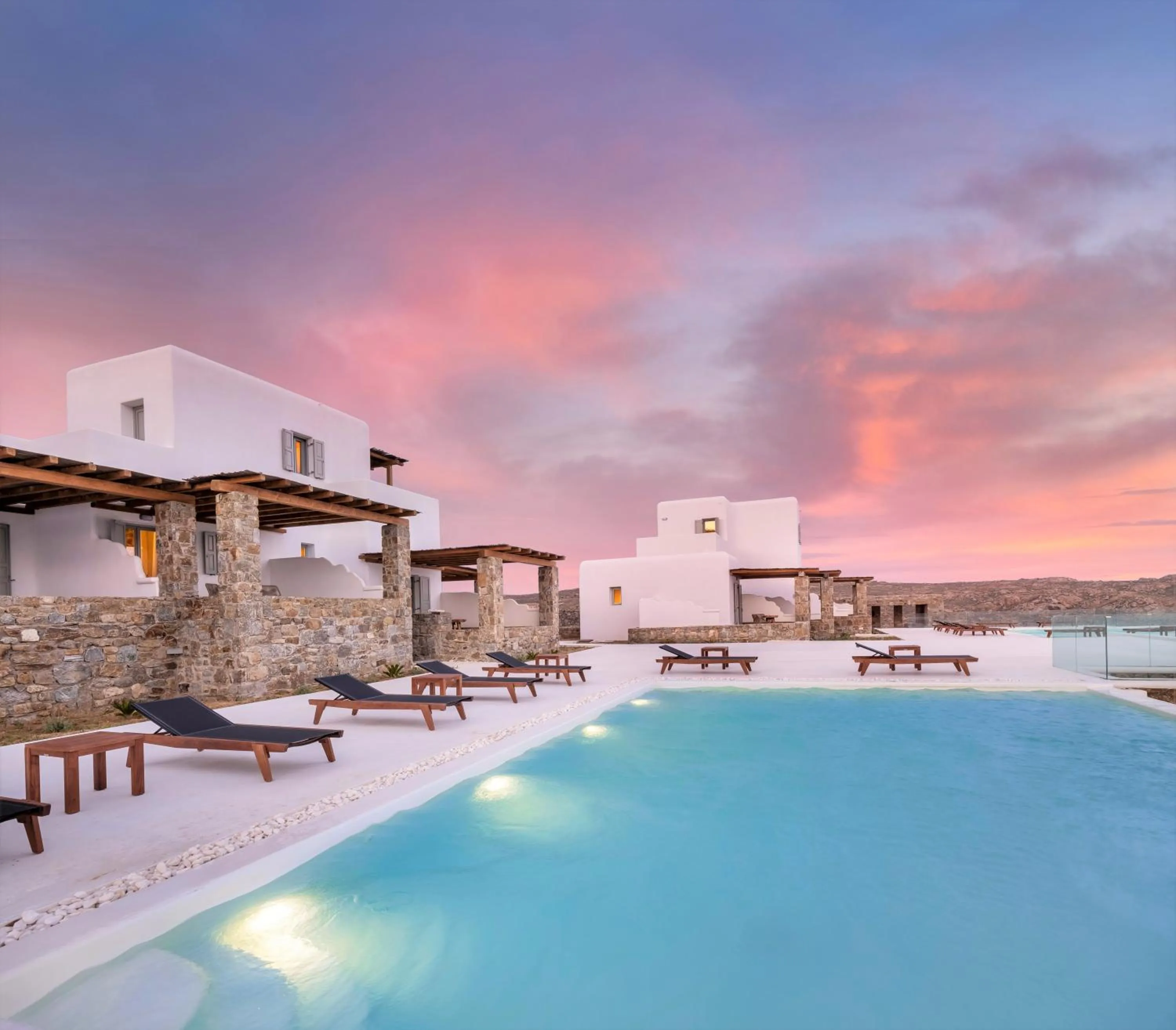 Pool view in Legendary Suites