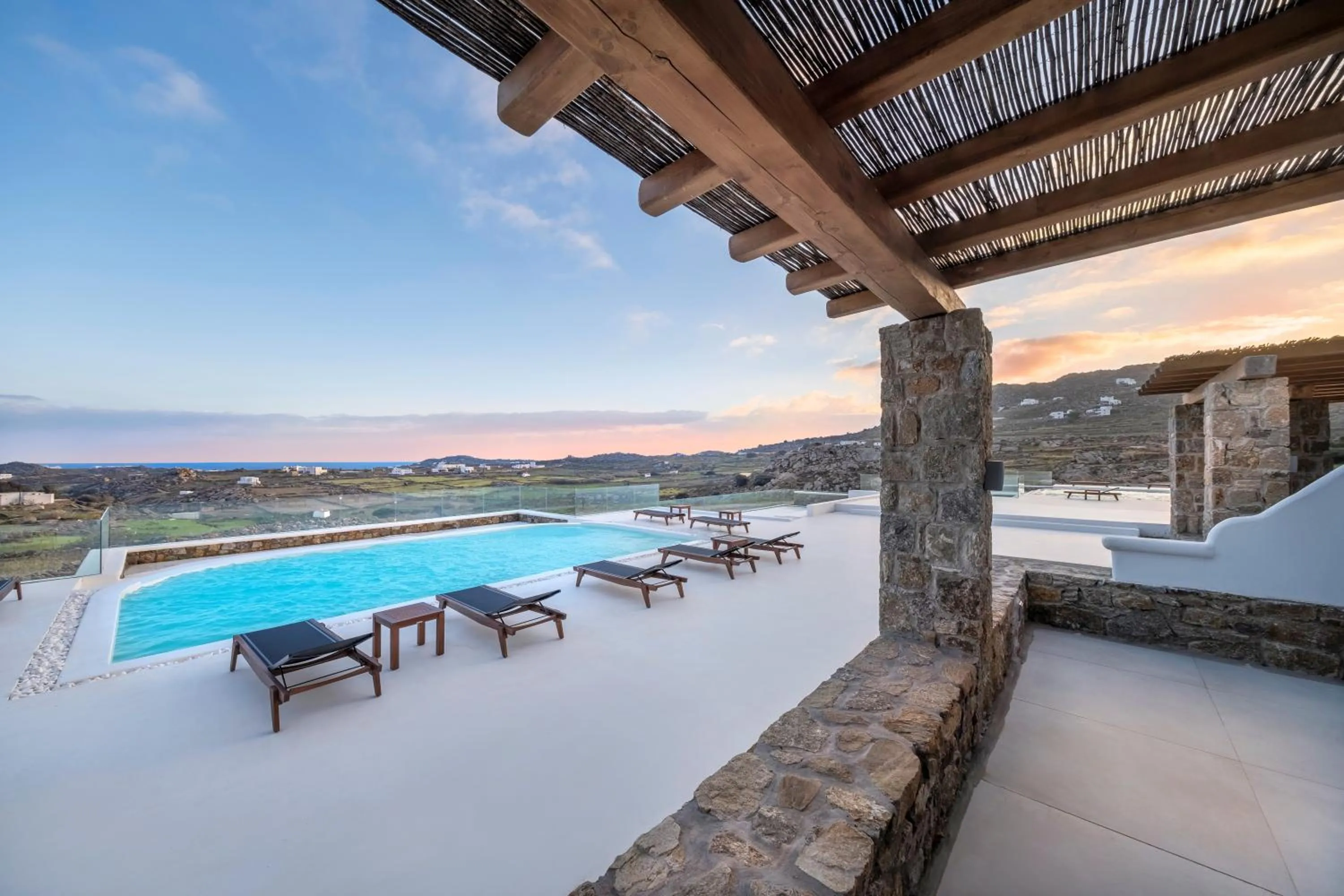 Pool view in Legendary Suites
