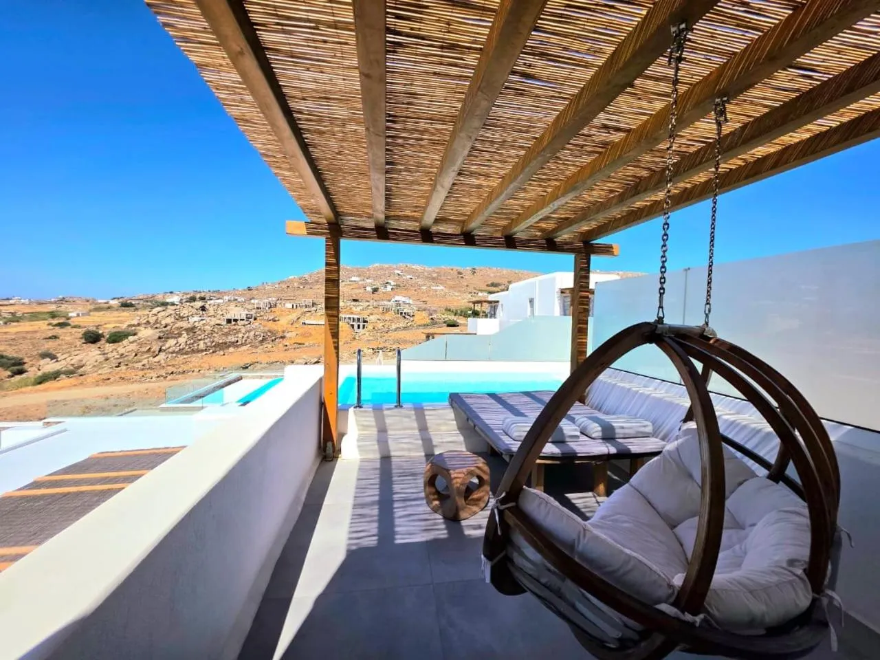 Patio in Legendary Suites