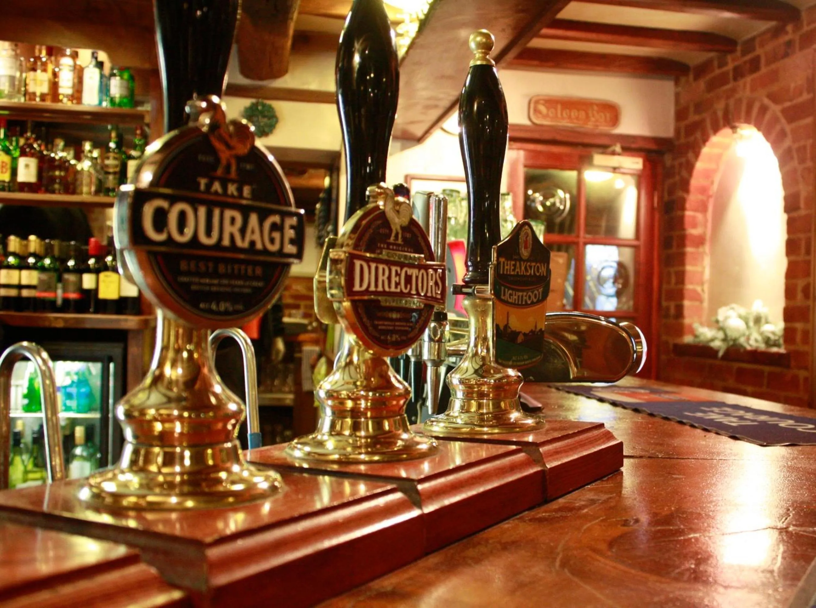 Lounge or bar in The Green Man Stanford