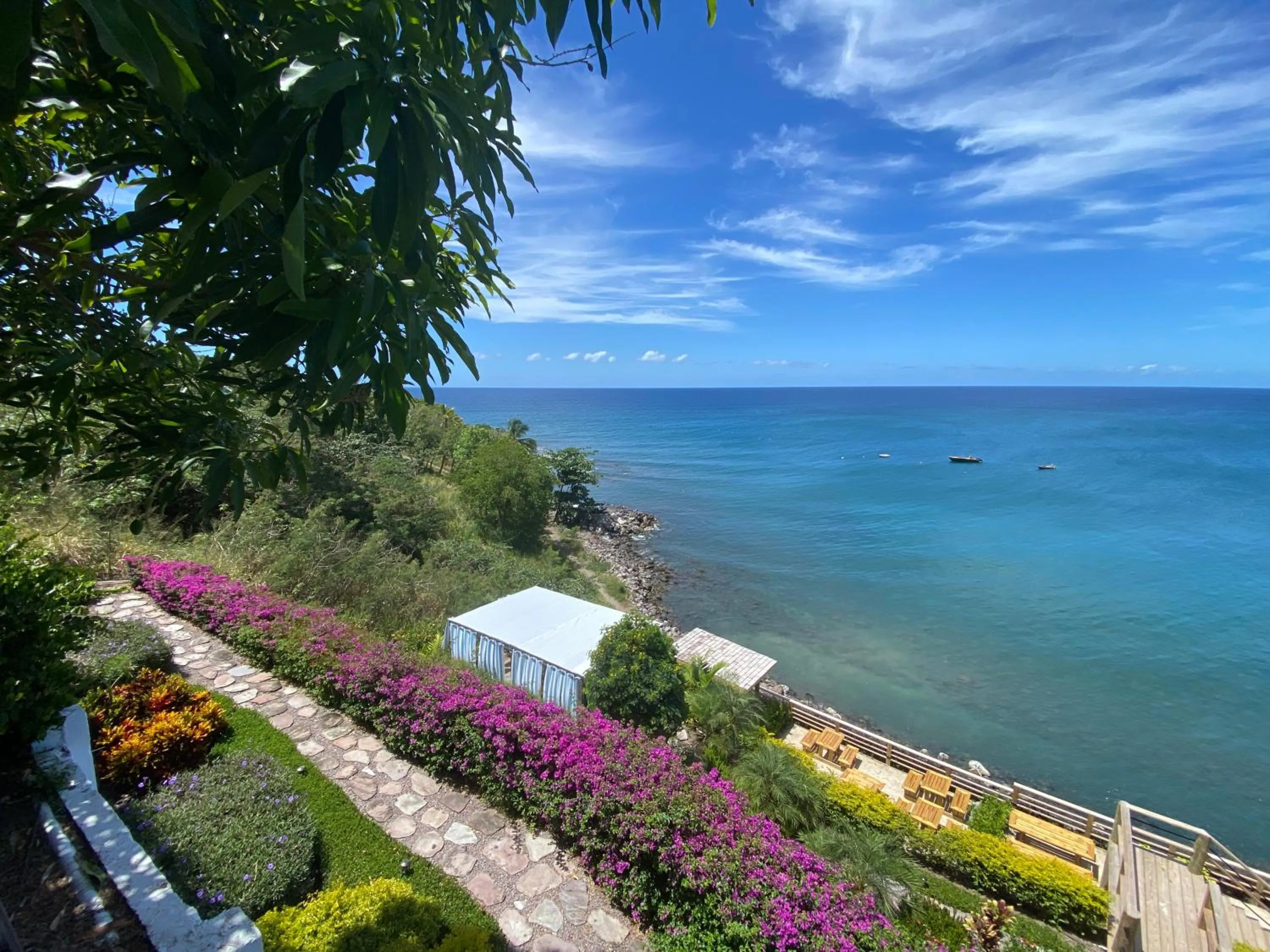 Garden in Sunset Reef St. Kitts