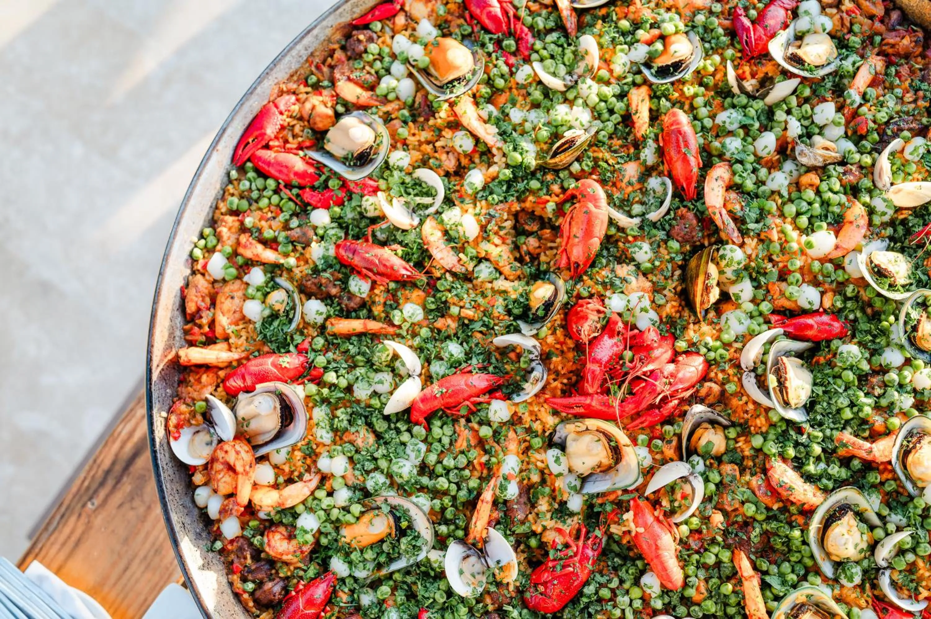 Food close-up in Sunset Reef St. Kitts