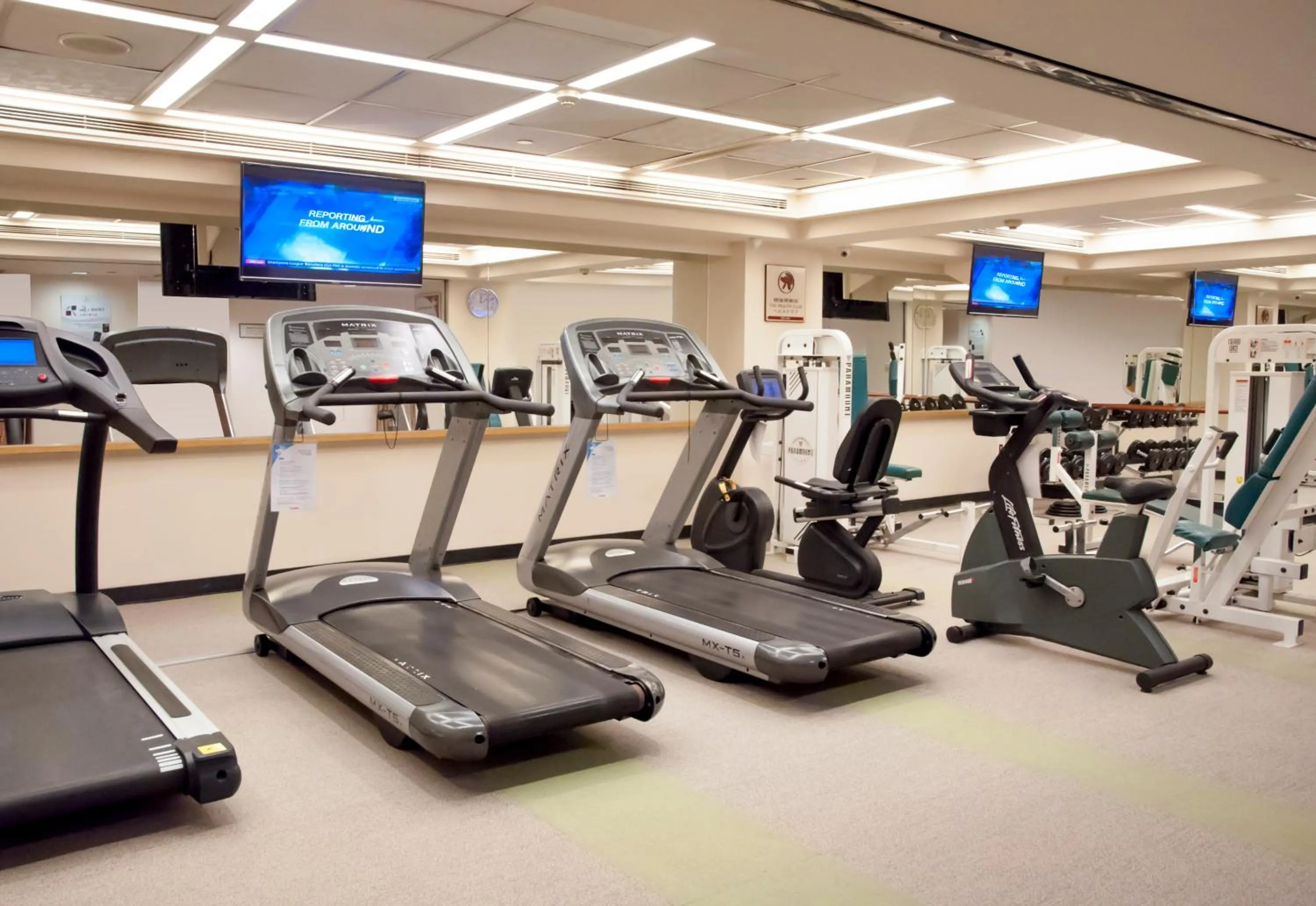 Fitness centre/facilities in Caesar Park Hotel Taipei