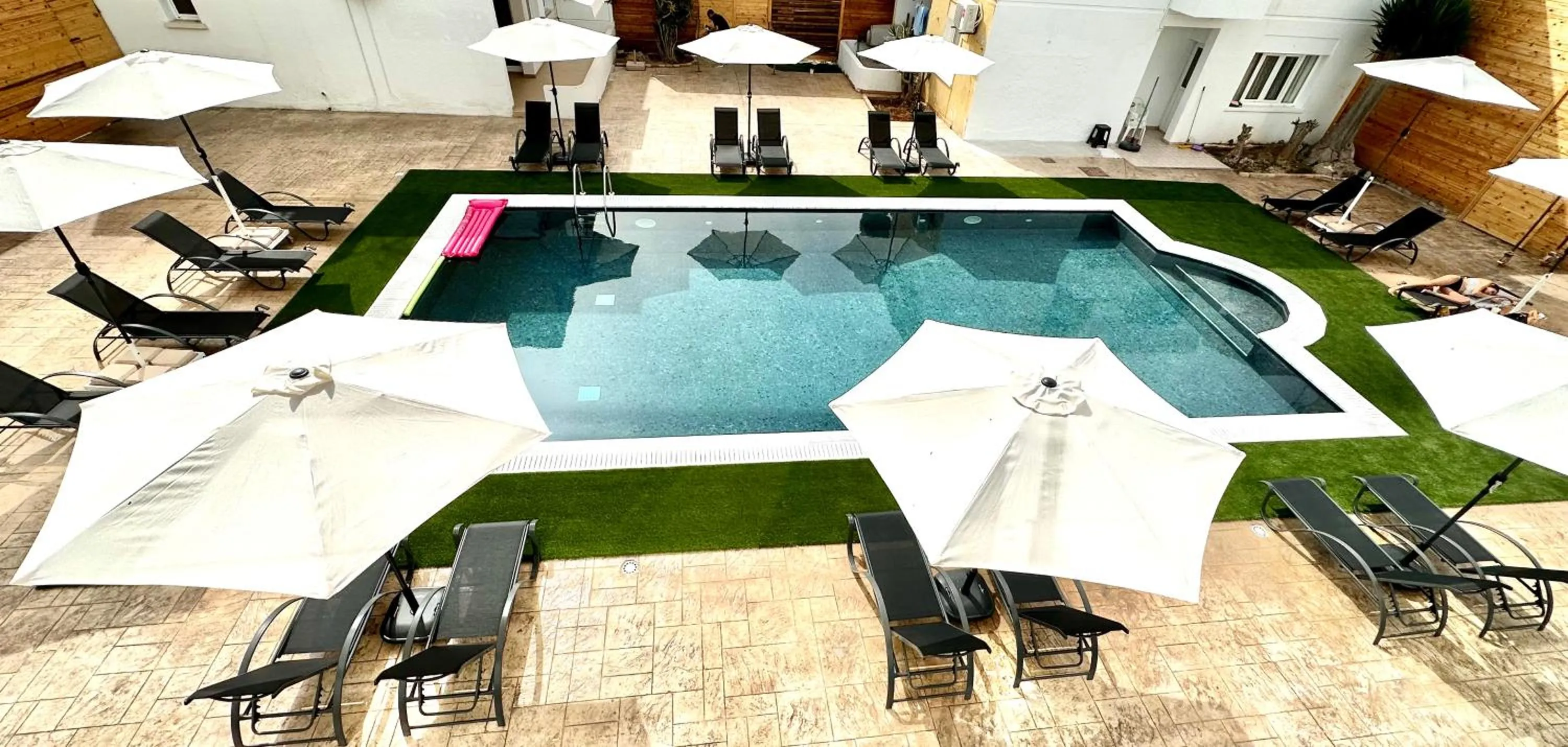 Pool view in Sun Plaza Suites - Adults Only