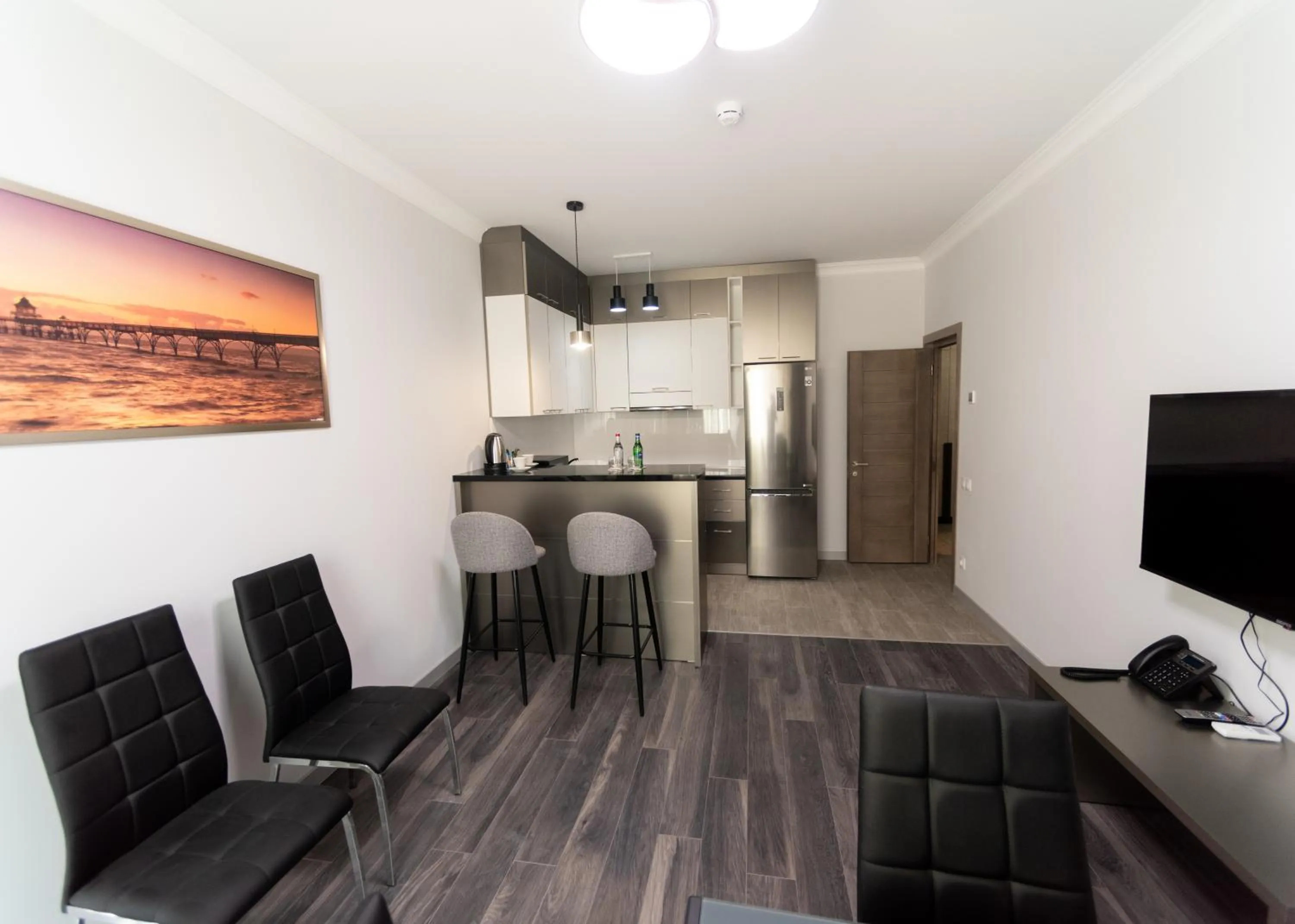 TV and multimedia in Downtown Suites Yerevan