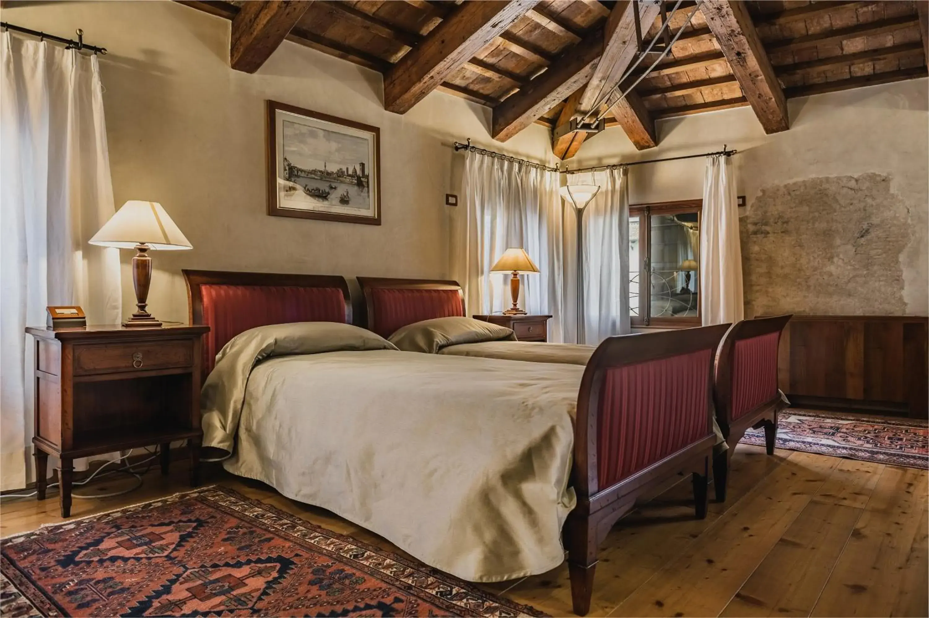 Deluxe Twin Room in Le Camere di Palazzo Bortolan Deluxe Twin Room in Le Camere di Palazzo Bortolan