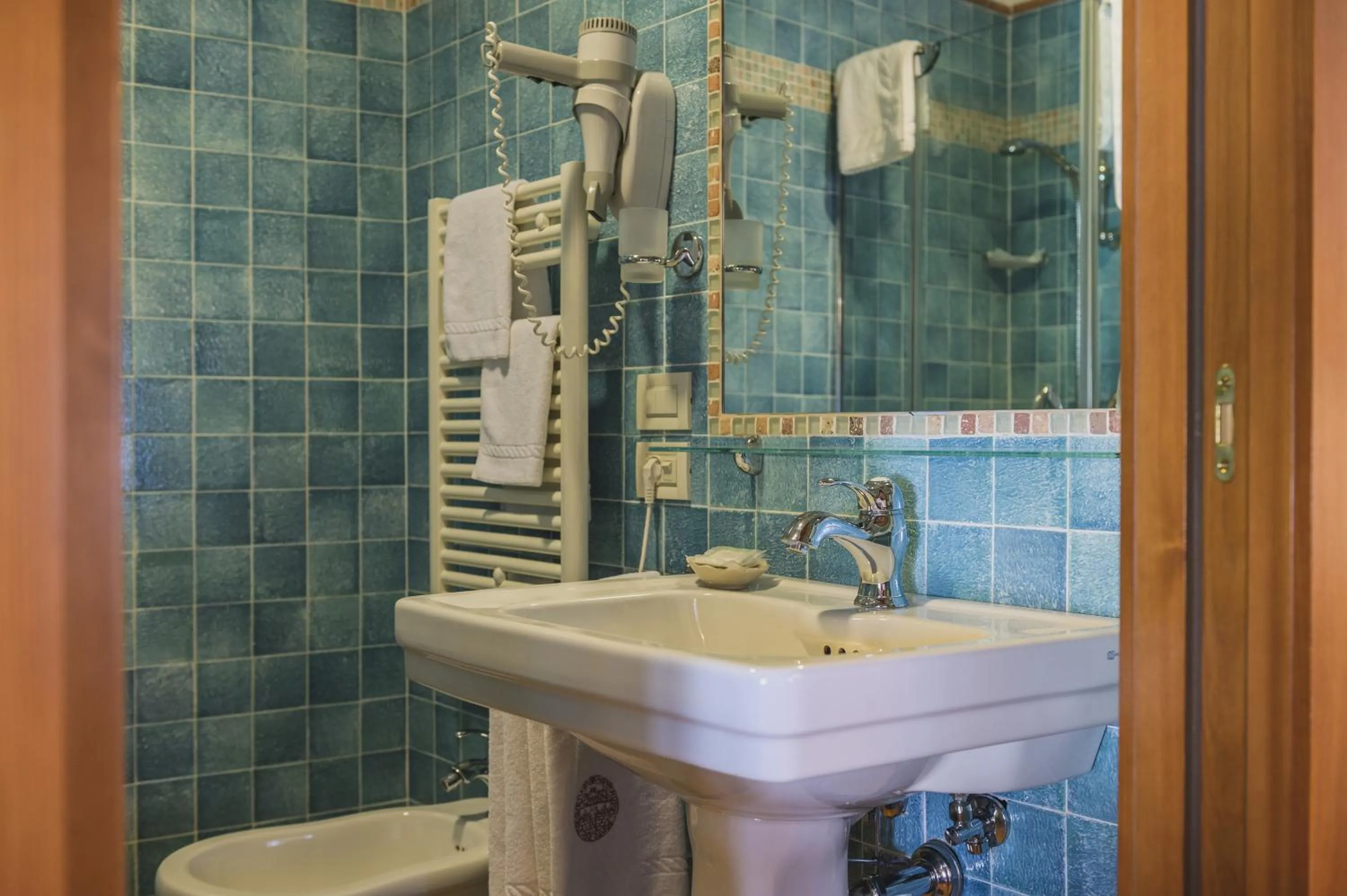 Bathroom in Le Camere di Palazzo Bortolan