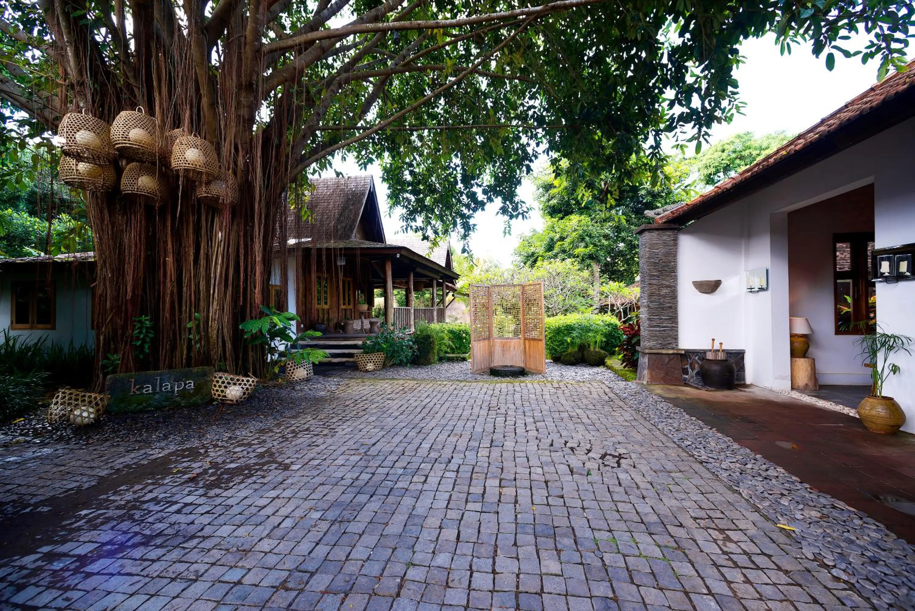 Facade/entrance in Kalapa Boutique Resort & Yoga