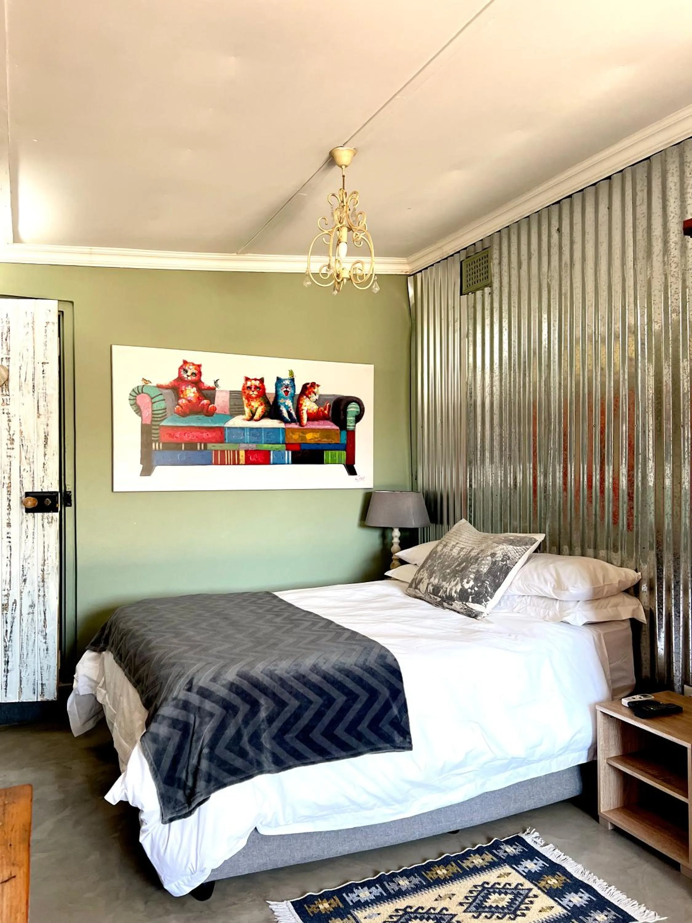 Bed in Terebinte Bed & Breakfast