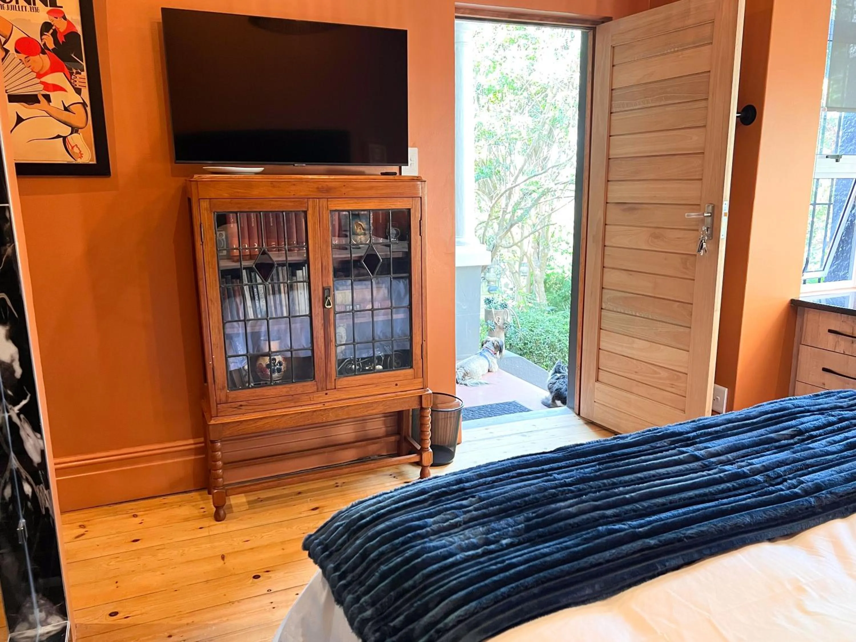 Library, Bed in Terebinte Bed & Breakfast