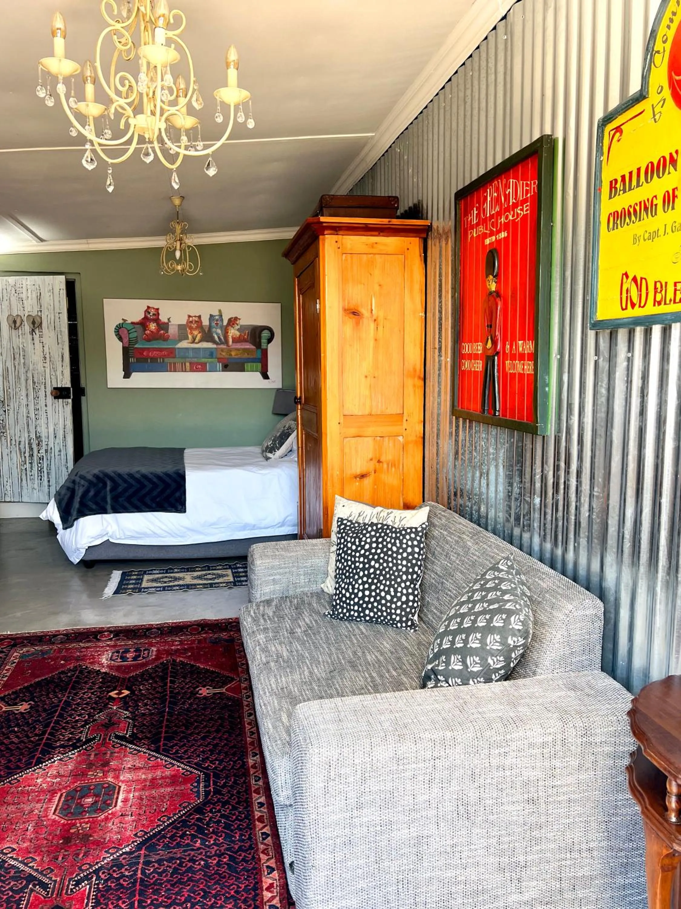 Bed in Terebinte Bed & Breakfast