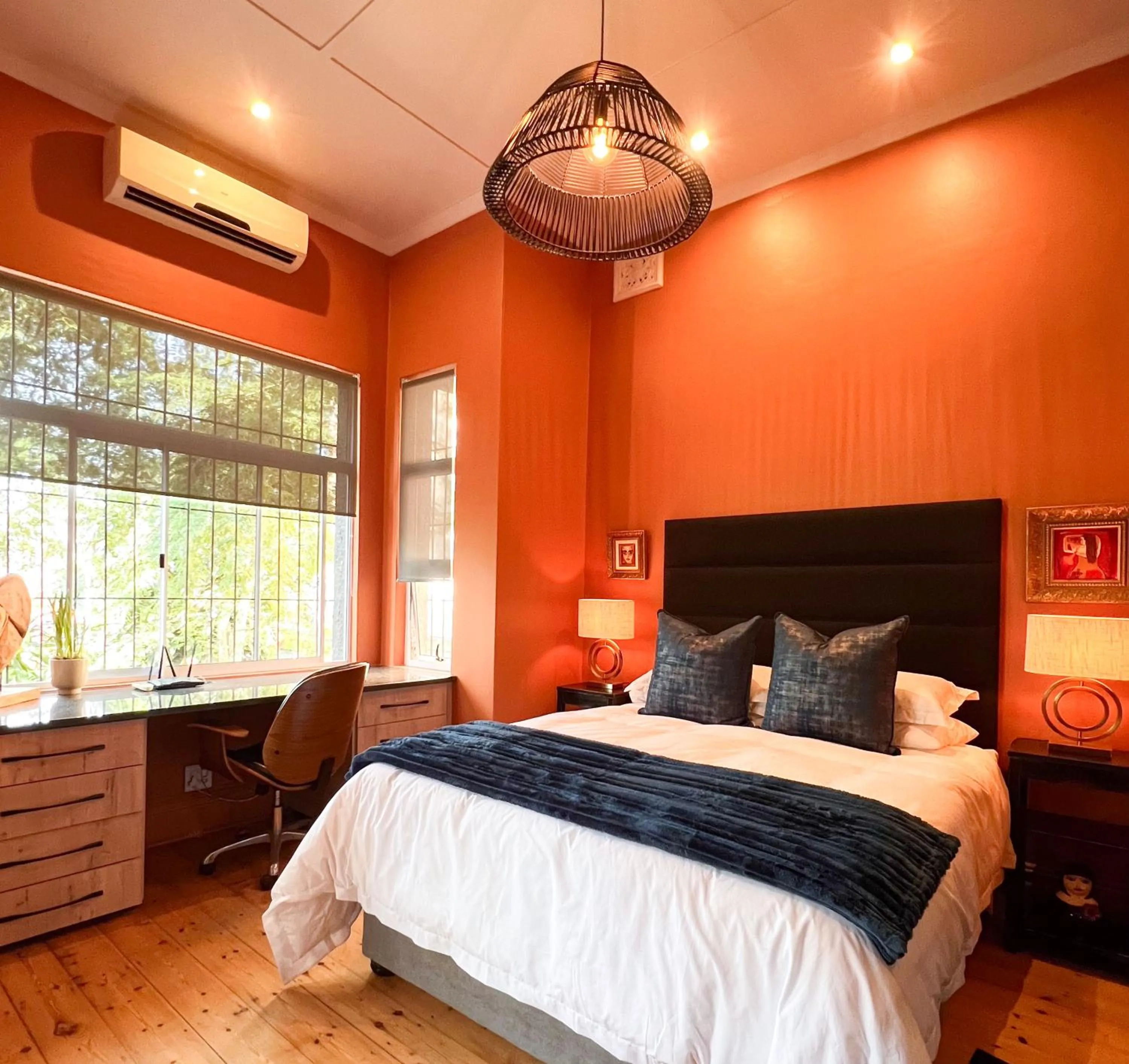 Bed in Terebinte Bed & Breakfast