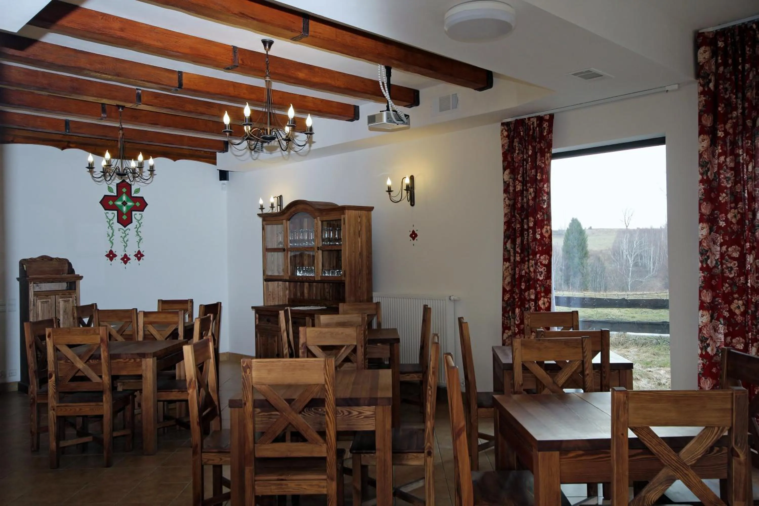 Communal lounge/ TV room in Gościniec Horb