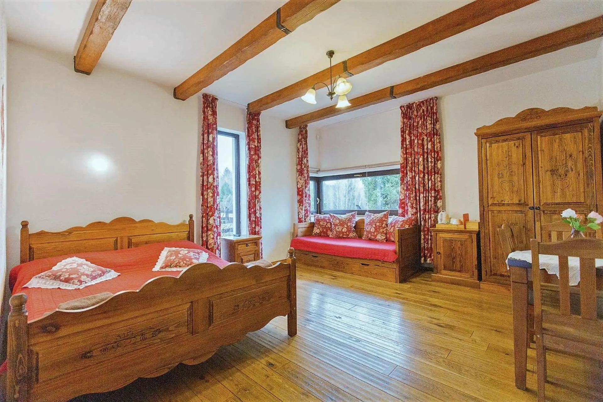 Bed in Gościniec Horb