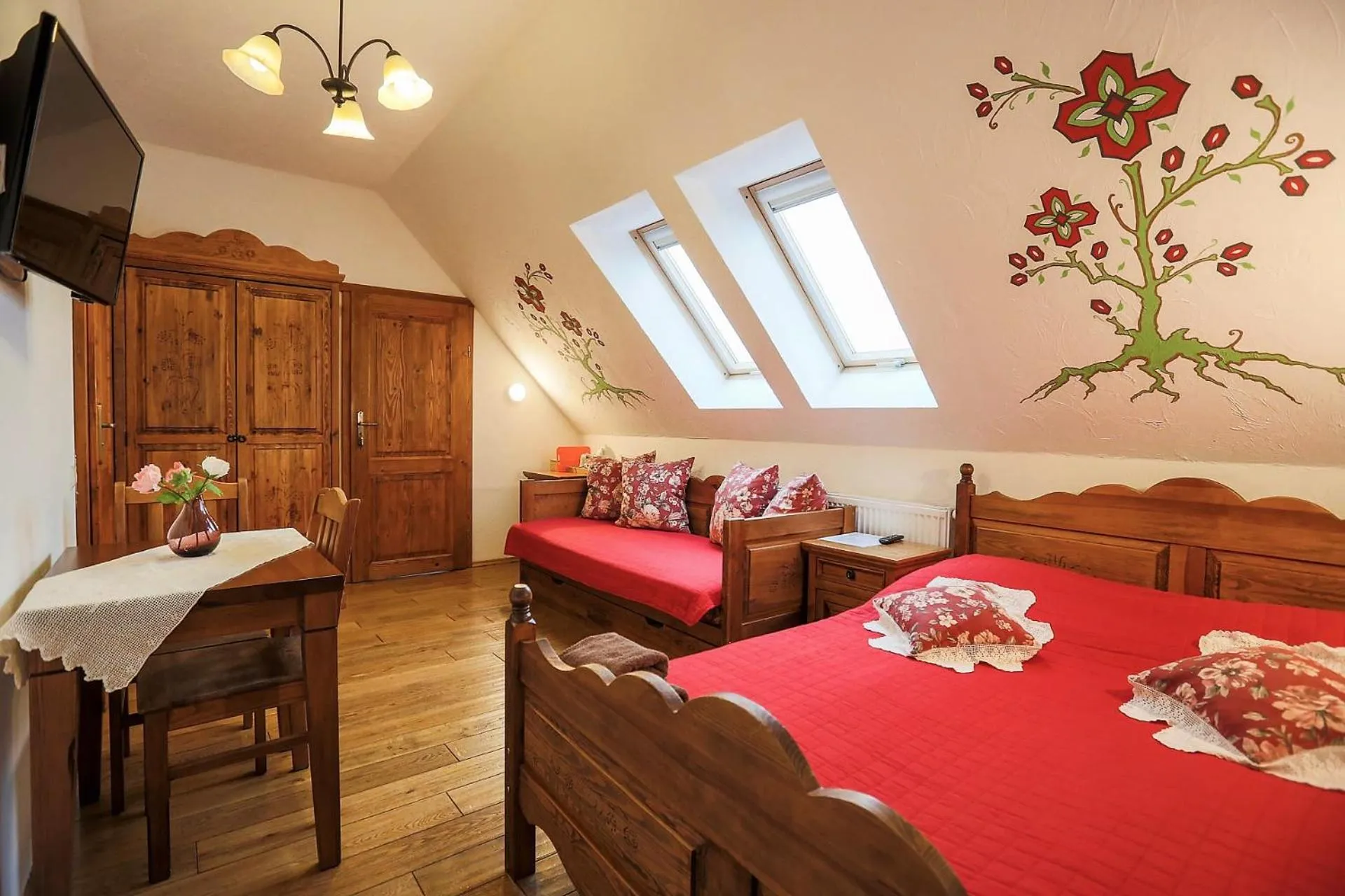 Bed in Gościniec Horb