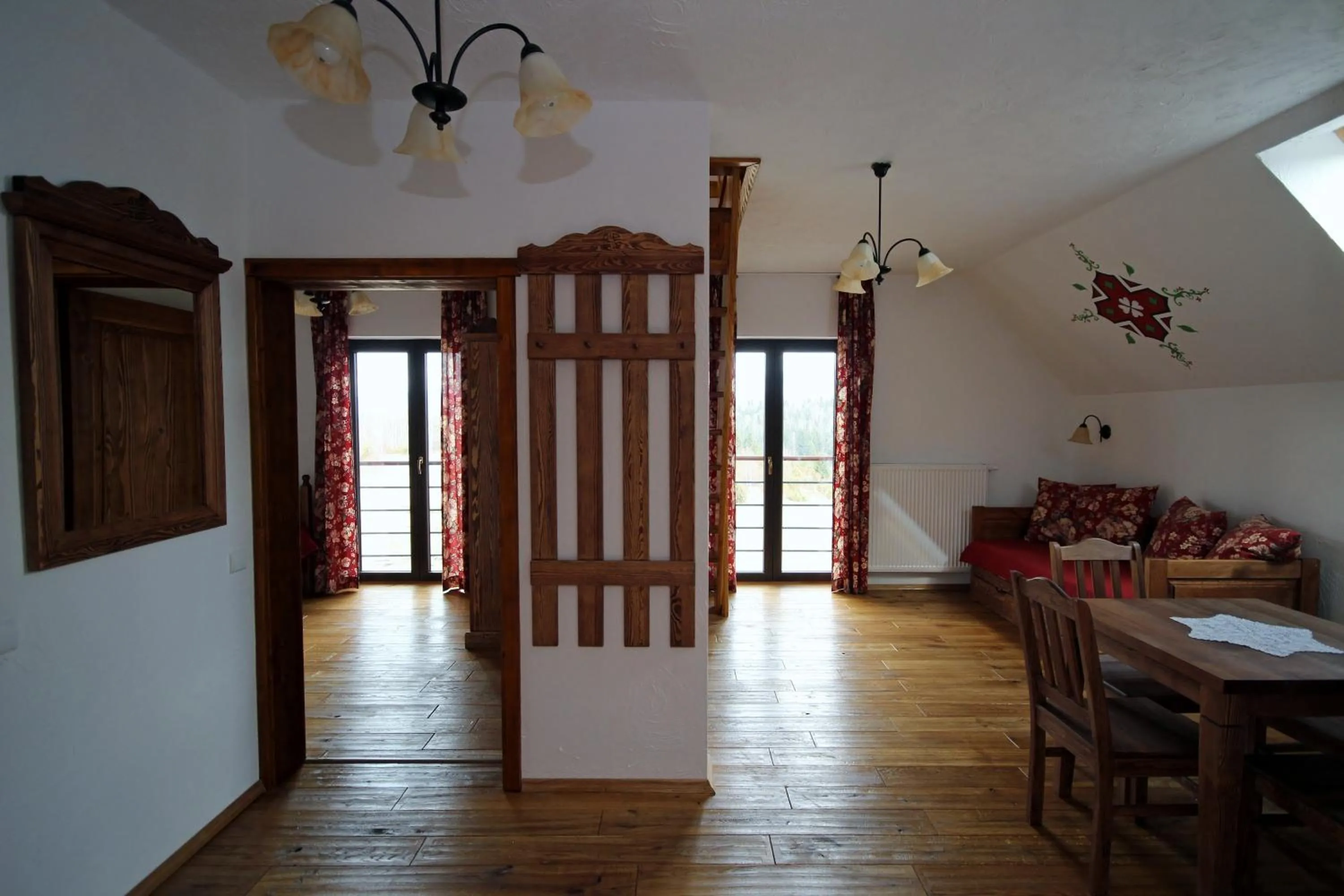 Living room in Gościniec Horb