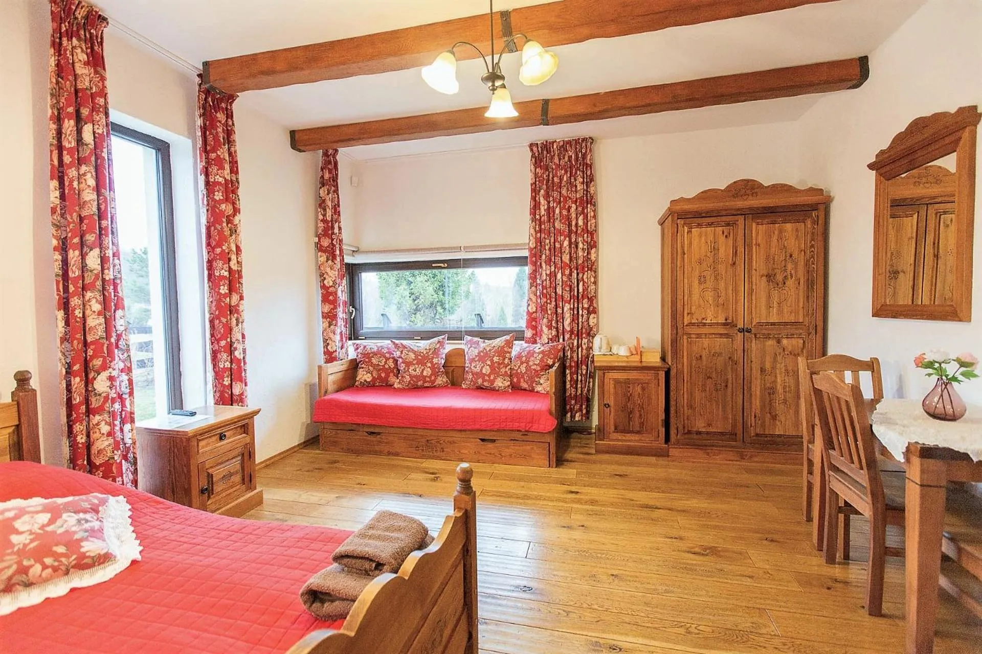 Bed in Gościniec Horb