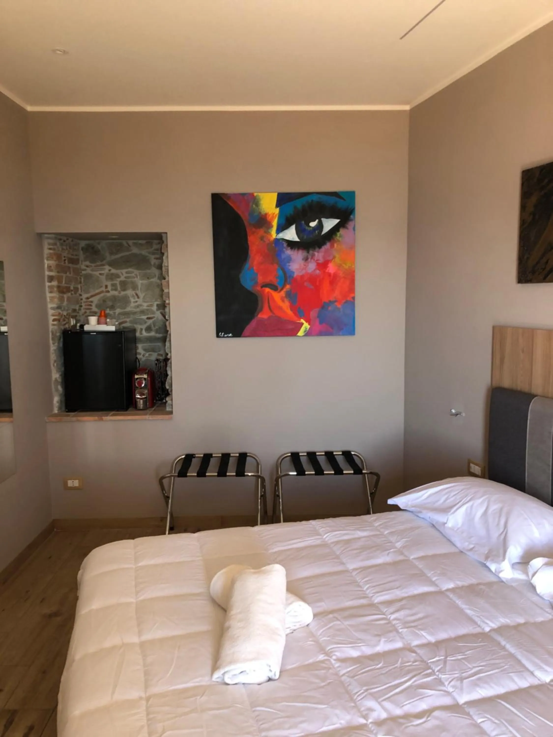 Bed in PANORAMIC SUITE