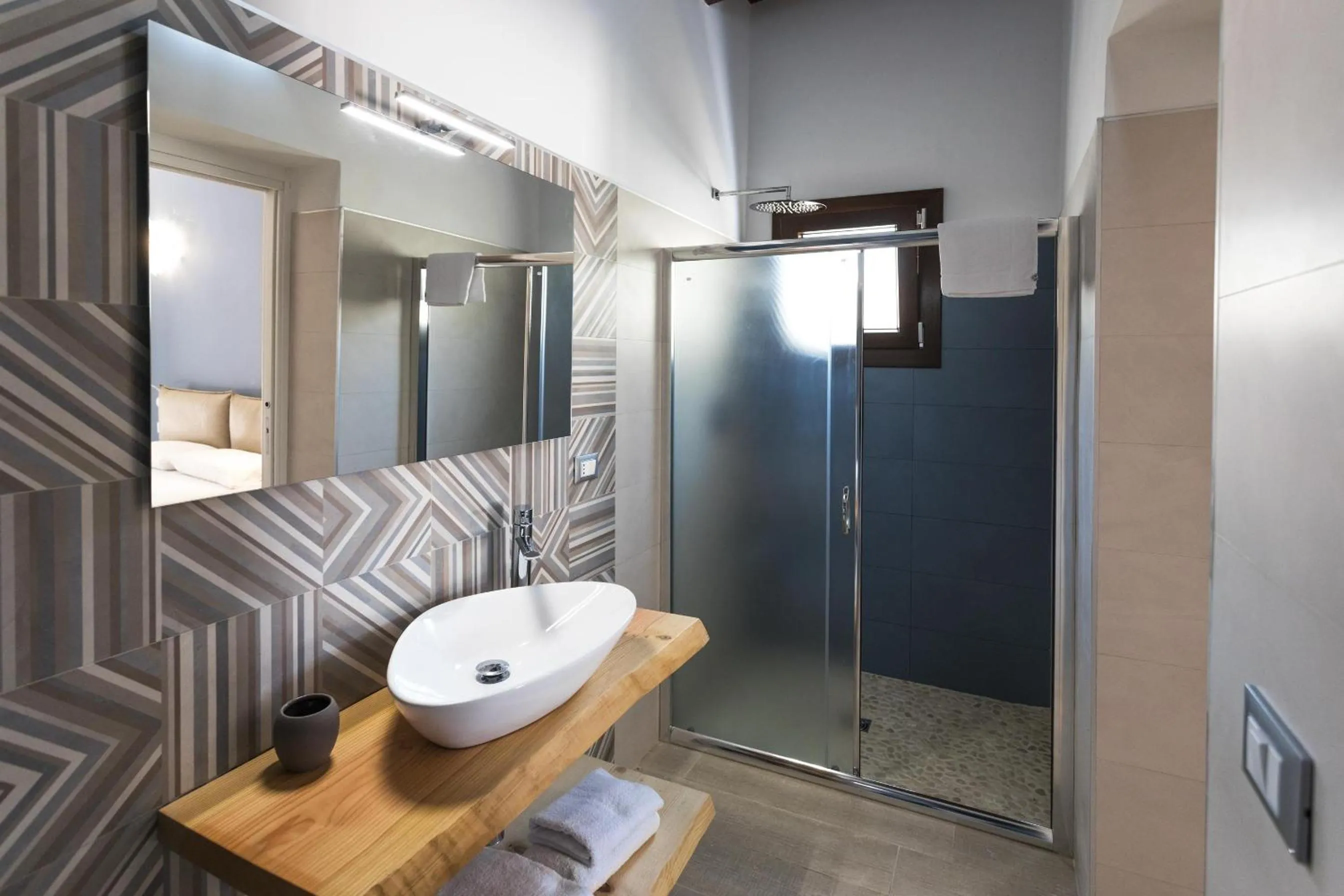 Bathroom in B&B Villa Massimo