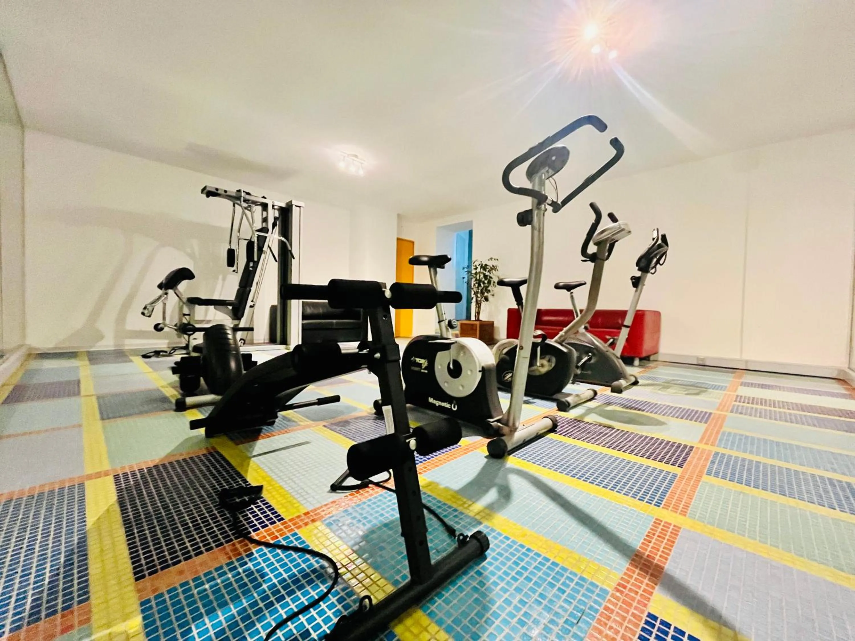 Fitness centre/facilities in GuestHouse University by LR - self check in
