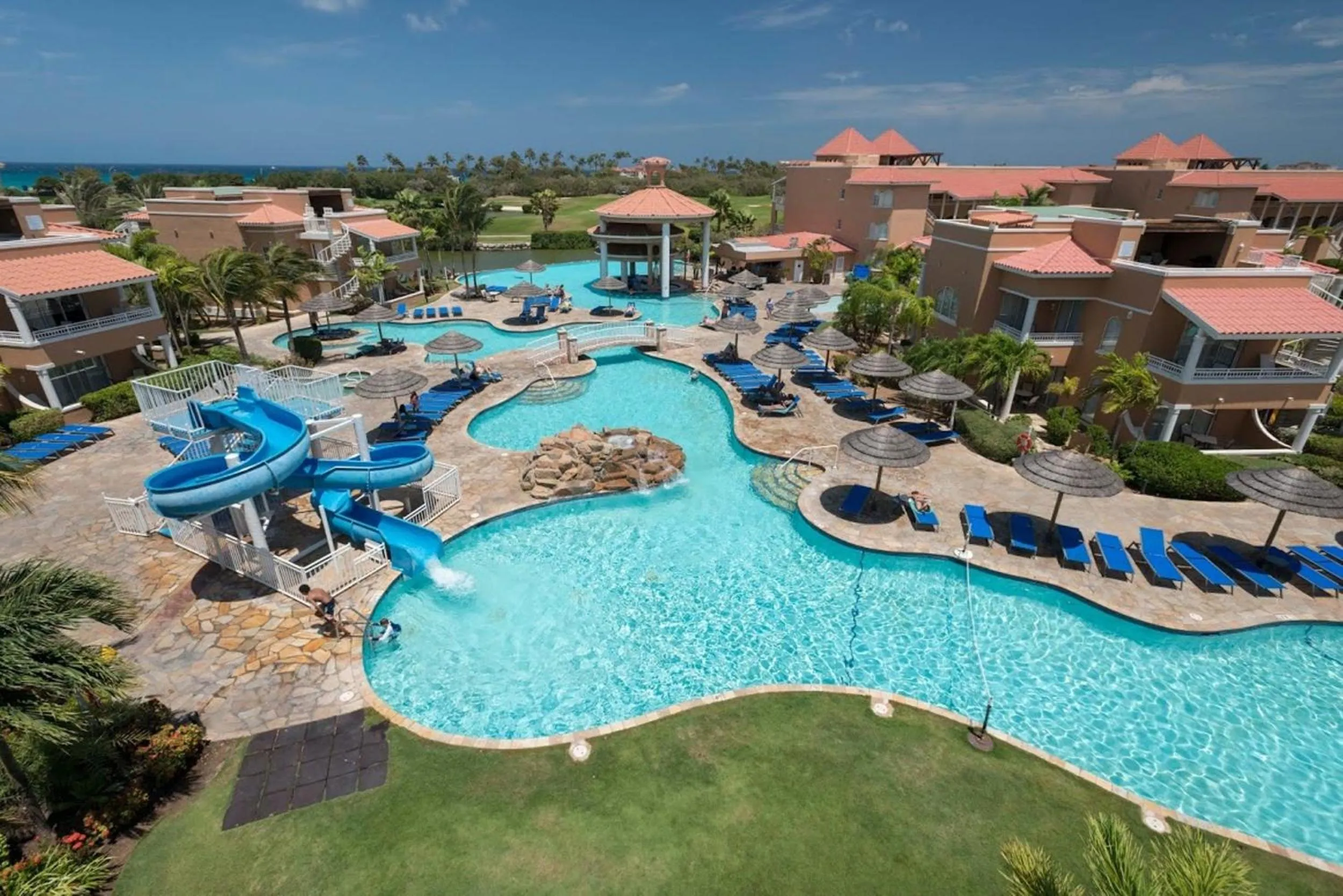 Swimming pool in Divi Village Golf and Beach Resort