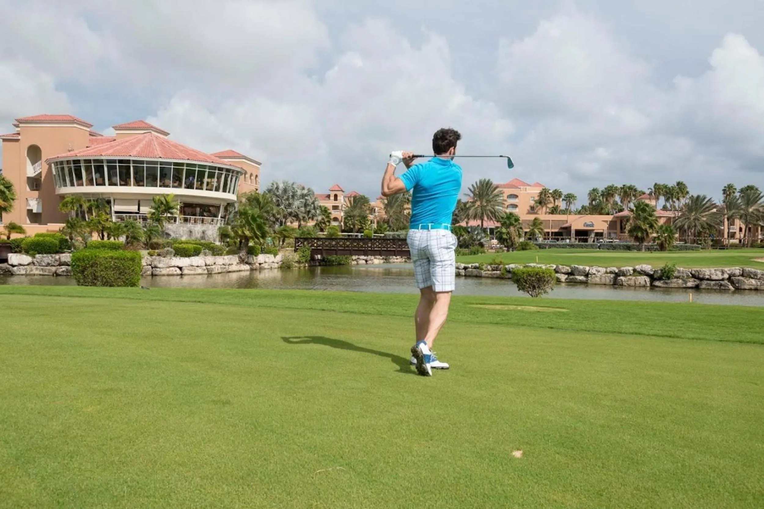 Golfcourse in Divi Village Golf and Beach Resort