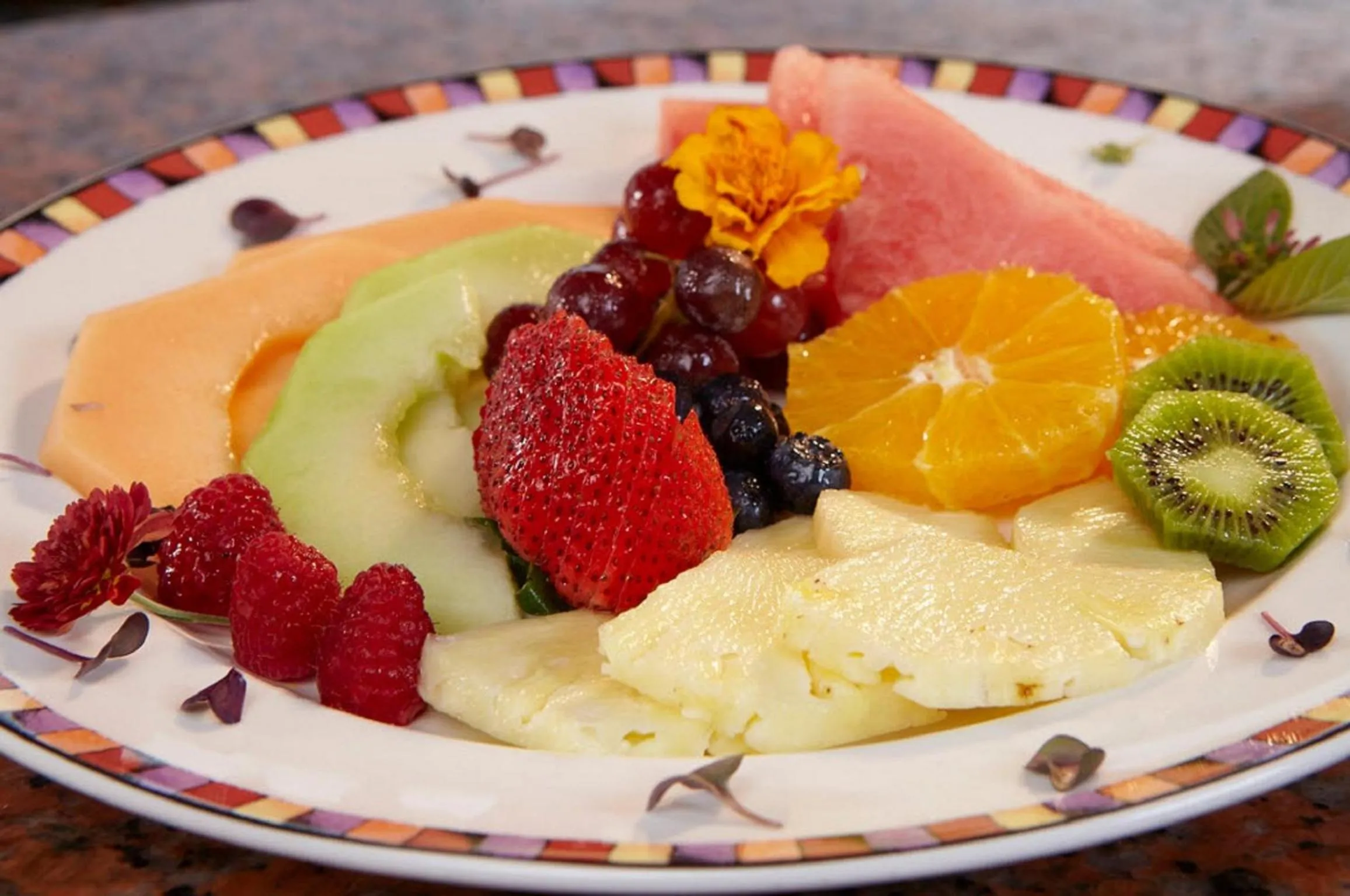 Buffet breakfast in Divi Village Golf and Beach Resort