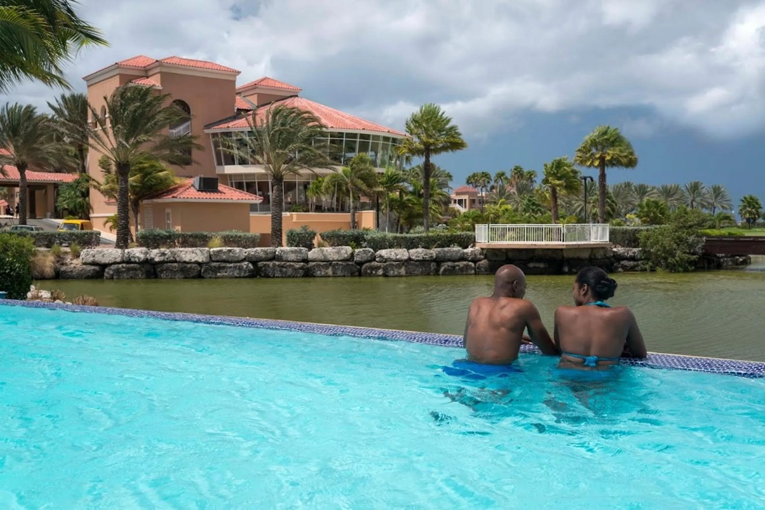 Swimming pool in Divi Village Golf and Beach Resort