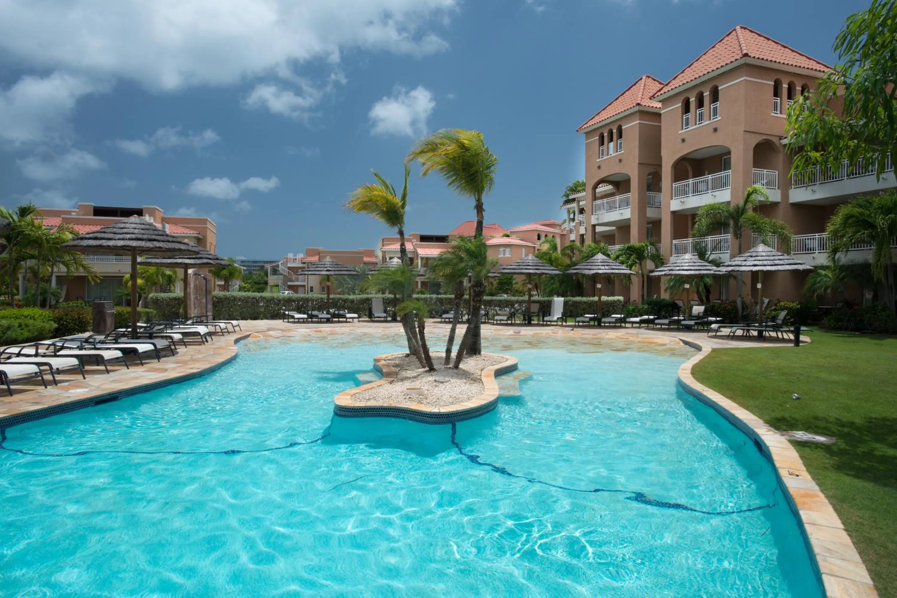 Swimming pool in Divi Village Golf and Beach Resort