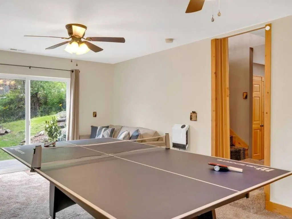 Game Room in Soco Serene Cabin in the Heart of Maggie Valley