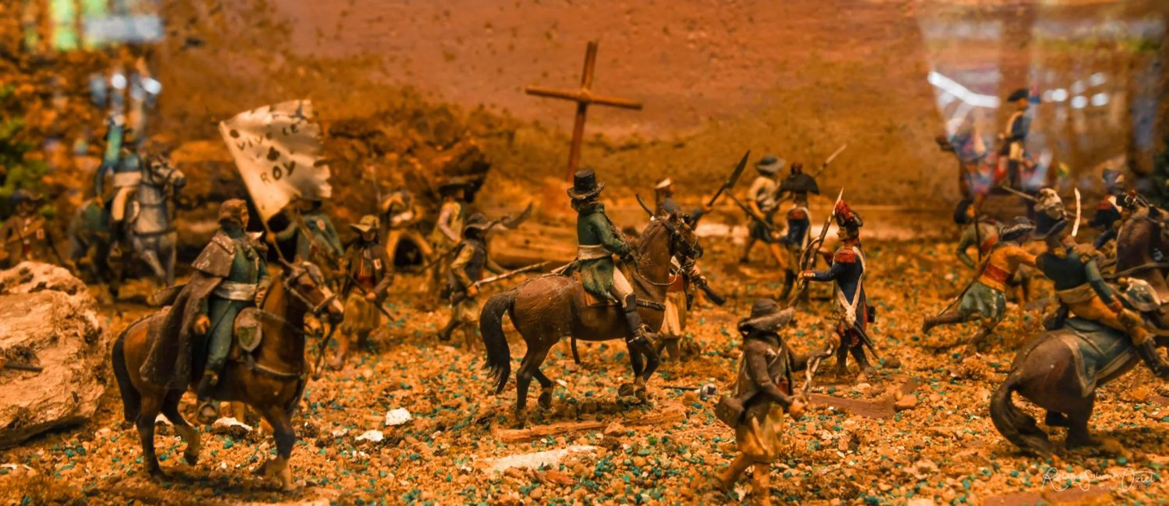 Decorative detail in Logis Hôtel La Chaumière