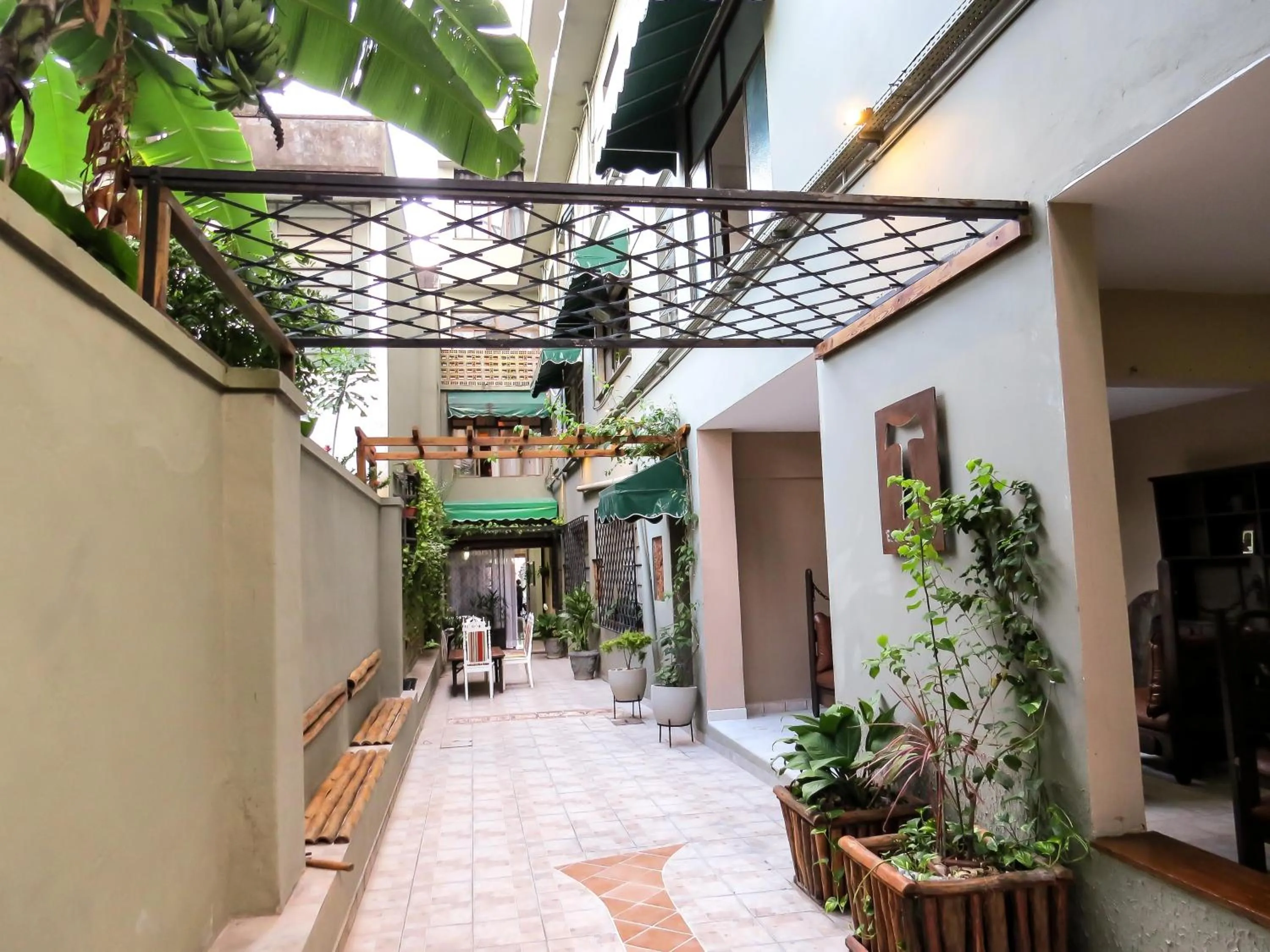 Decorative detail in Hotel Casa Dos Frades