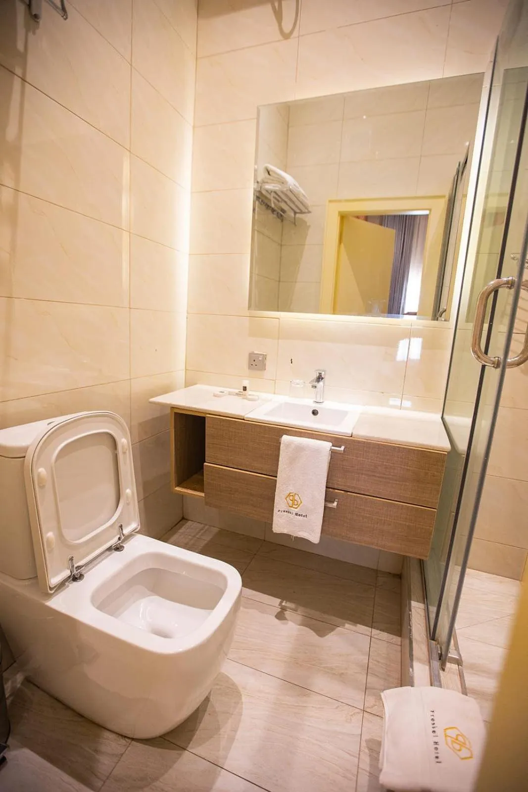 Bathroom in Prosbel Hotel