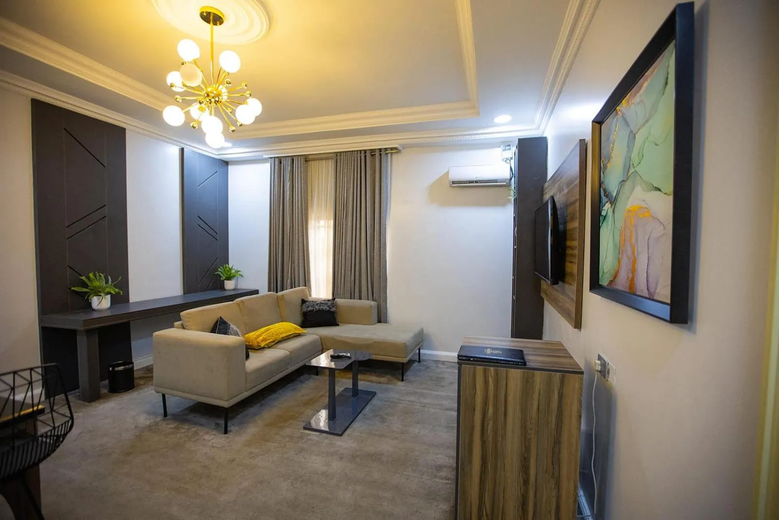 Living room in Prosbel Hotel