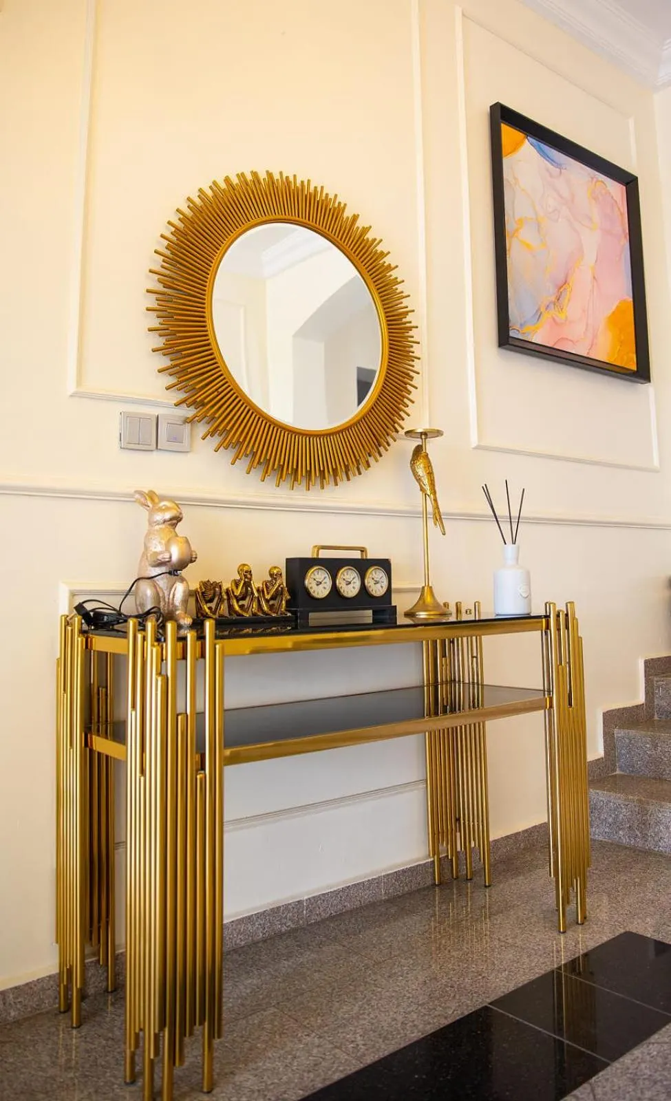 Lobby or reception in Prosbel Hotel