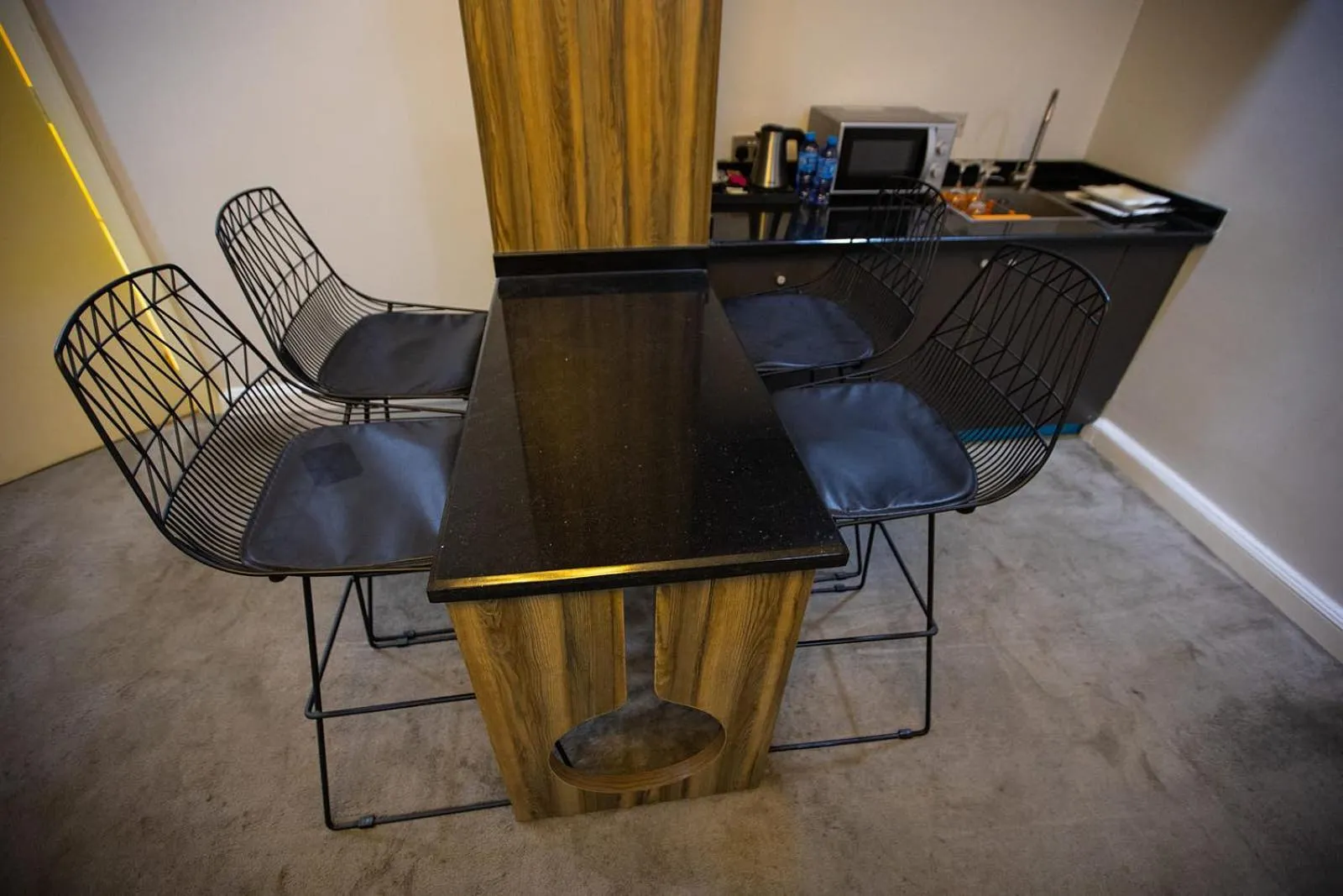 Dining area in Prosbel Hotel