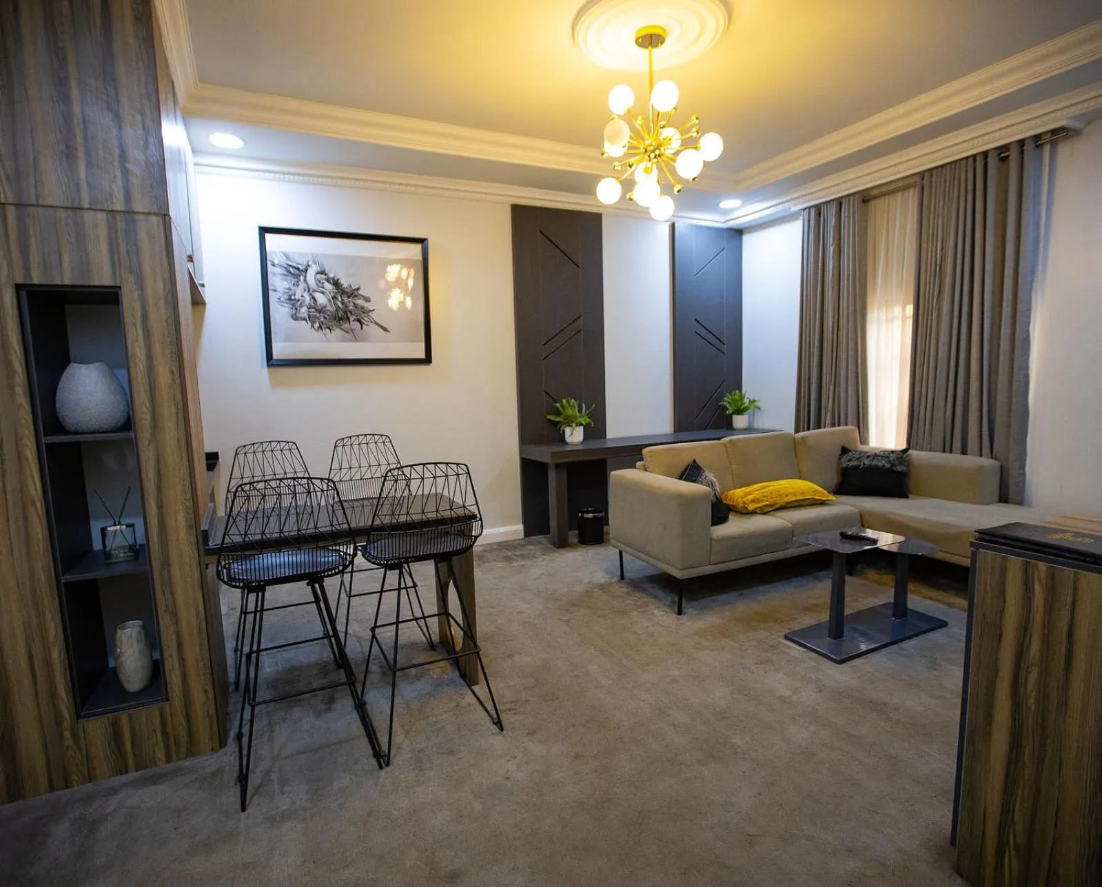 Living room in Prosbel Hotel