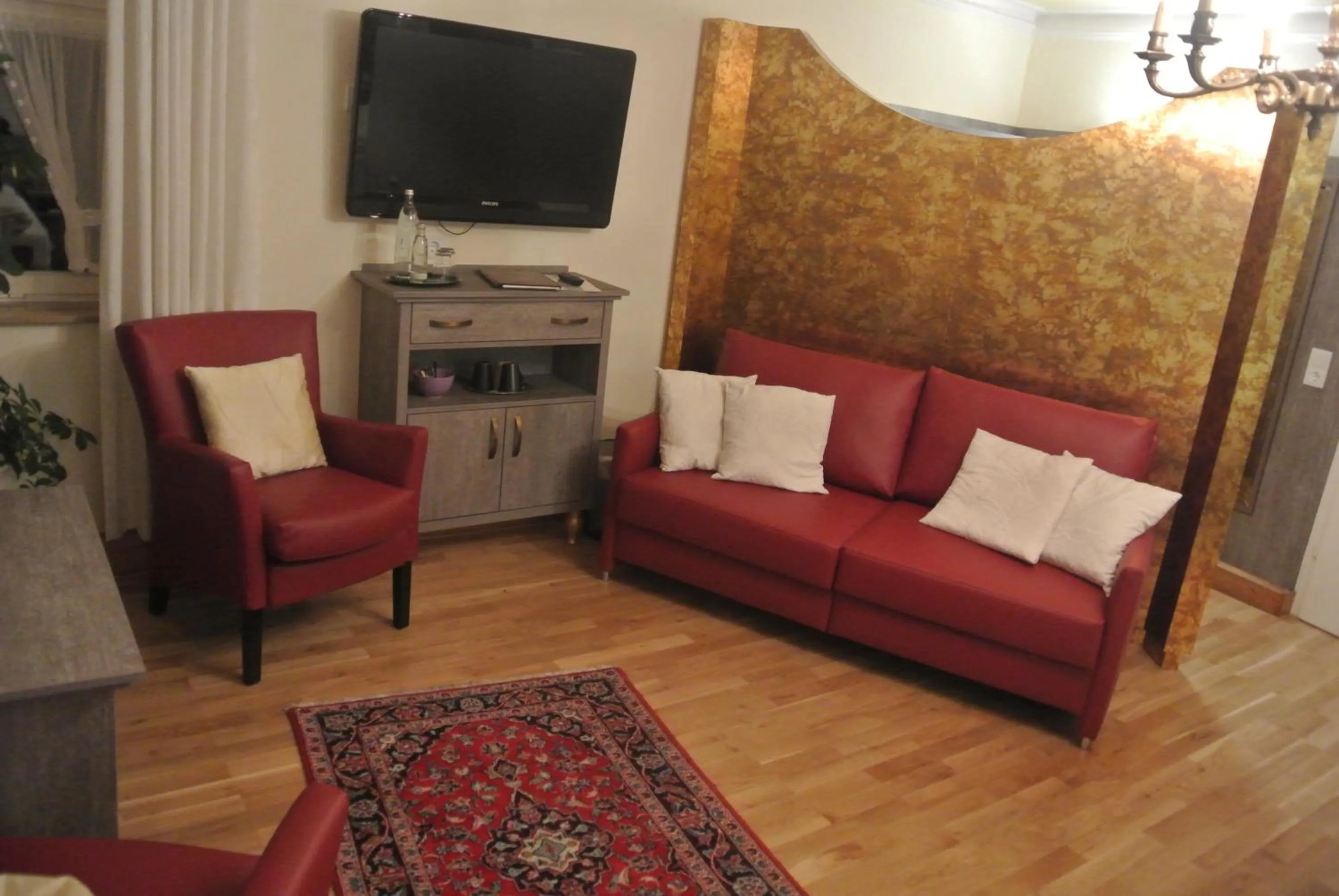 Seating area in Hotel-Restaurant Goldenes Lamm