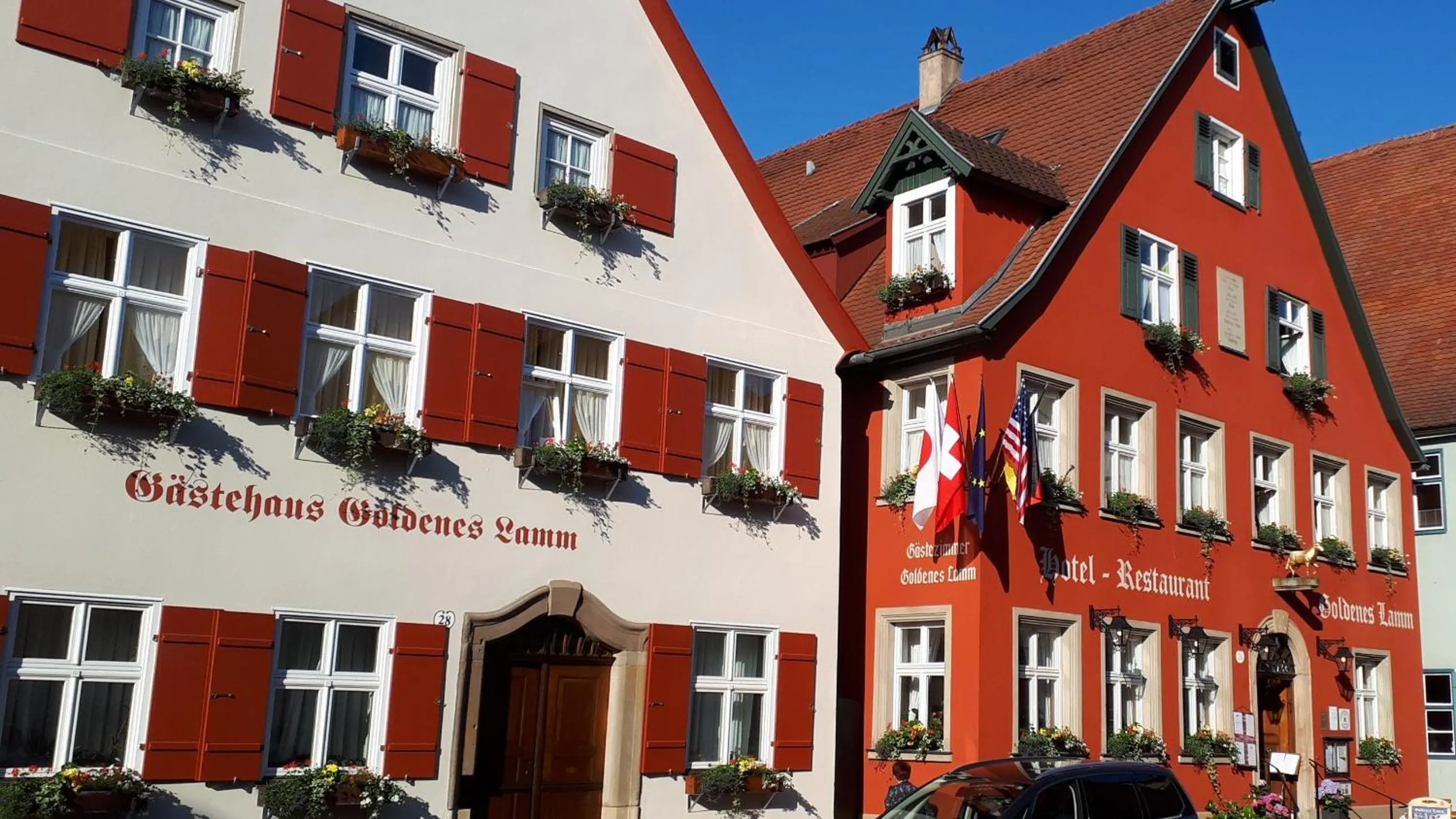Property building in Hotel-Restaurant Goldenes Lamm