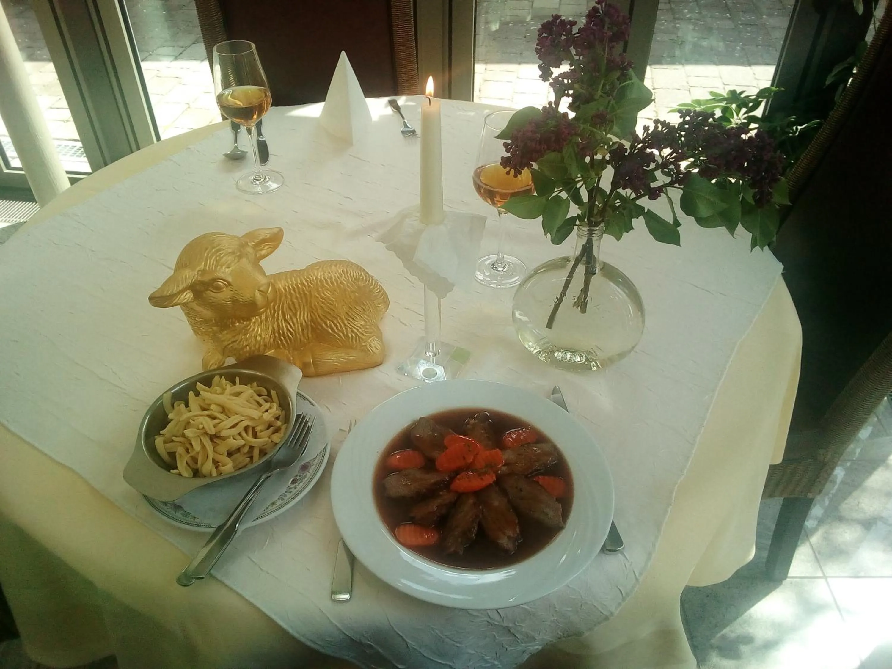 Restaurant/places to eat in Hotel-Restaurant Goldenes Lamm