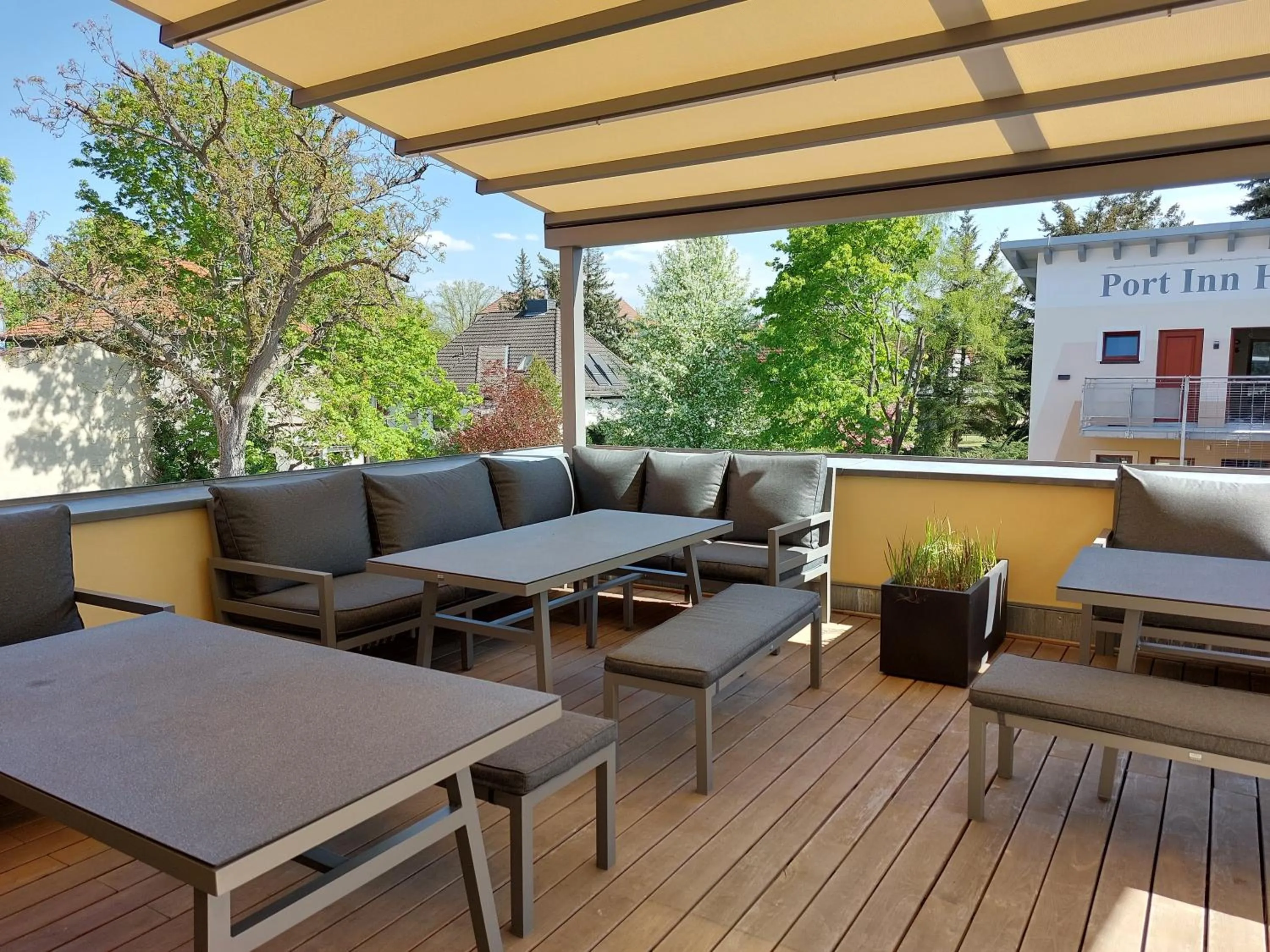 Balcony/Terrace in Port Inn Hotel