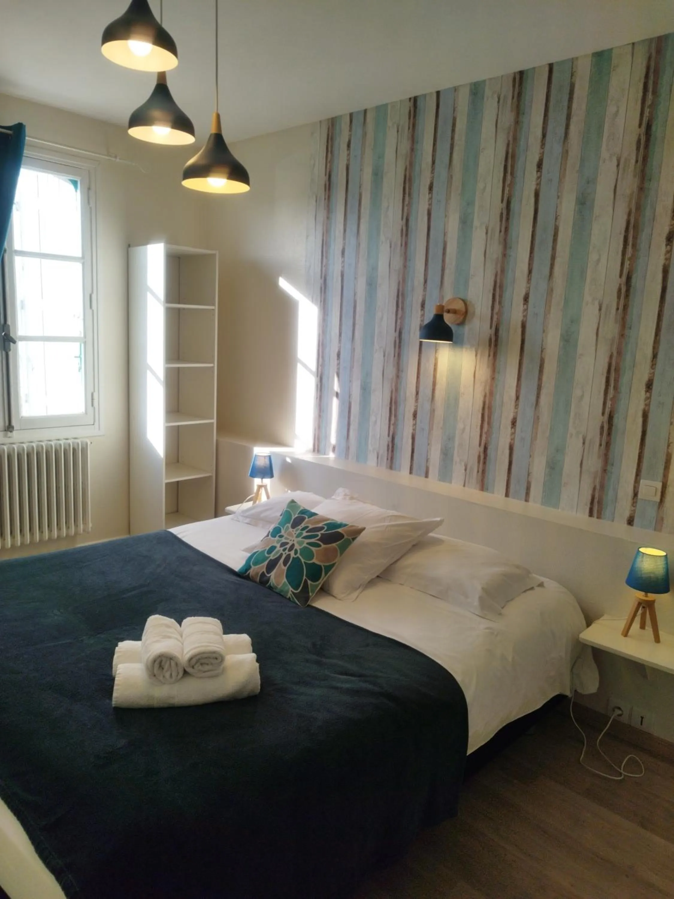 Bedroom, Bed in Hôtel Les Thermes