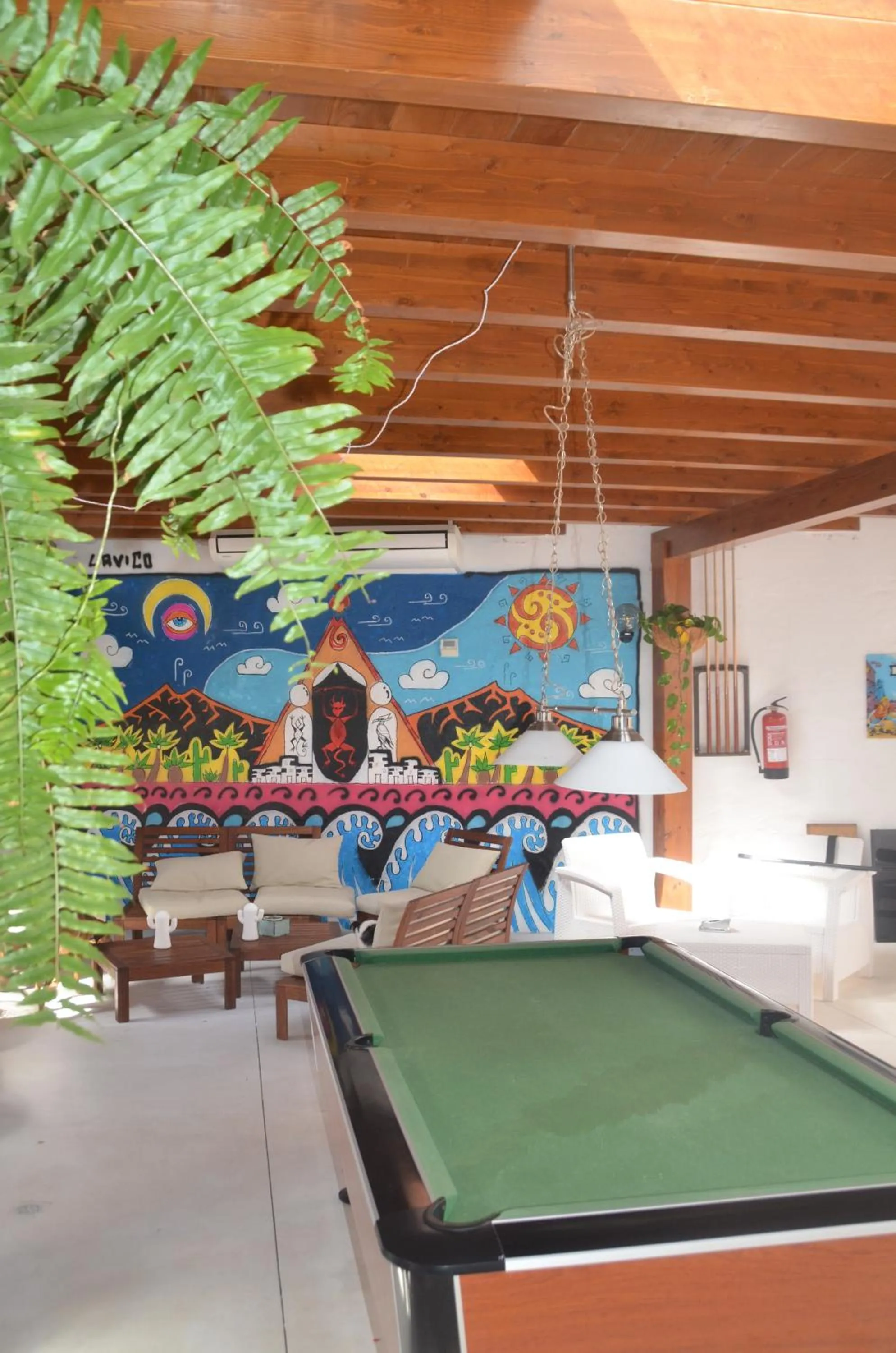 Patio in HOTELITO RURAL GA7COLORES only adult