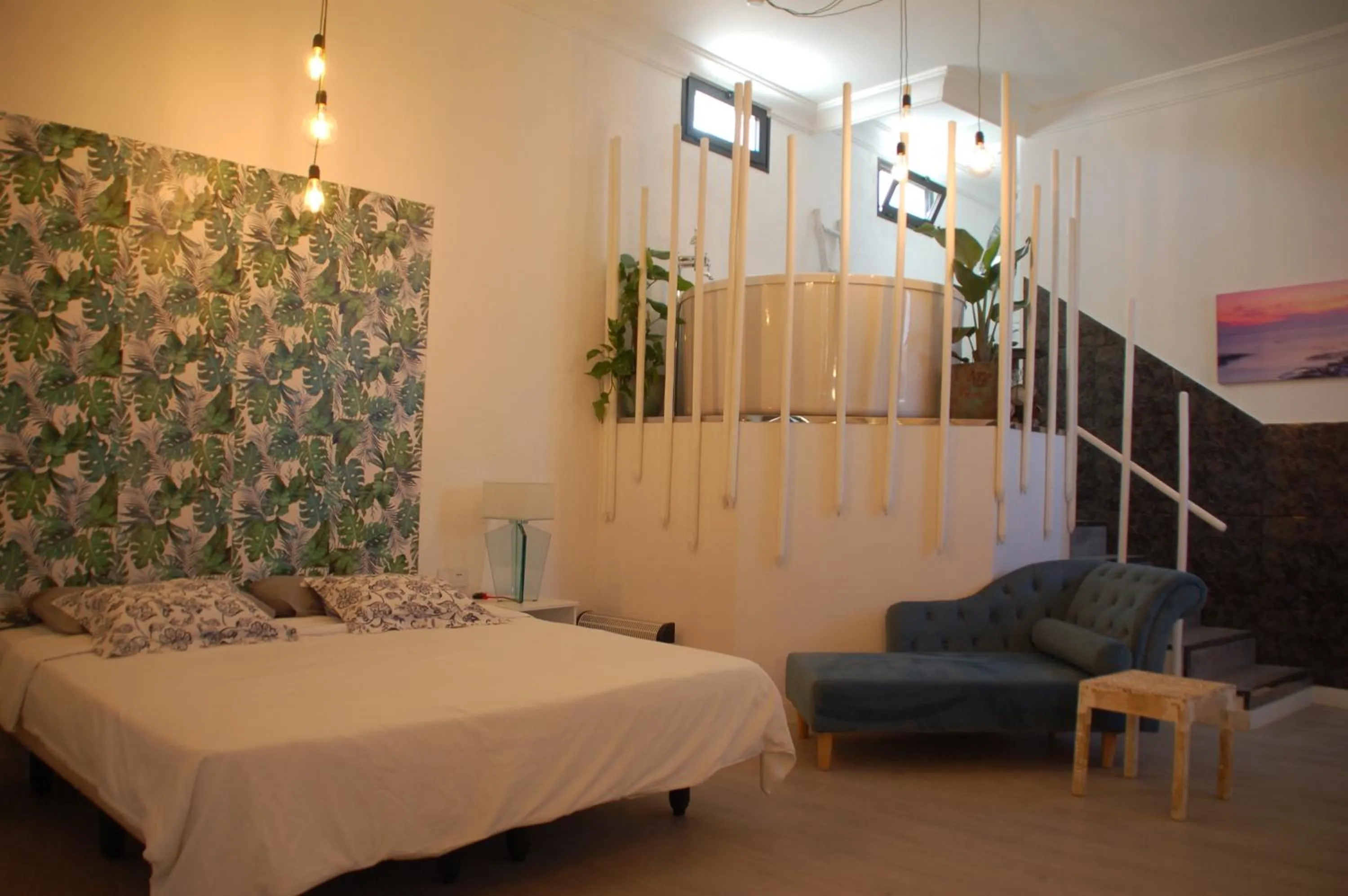 Bed in HOTELITO RURAL GA7COLORES only adult