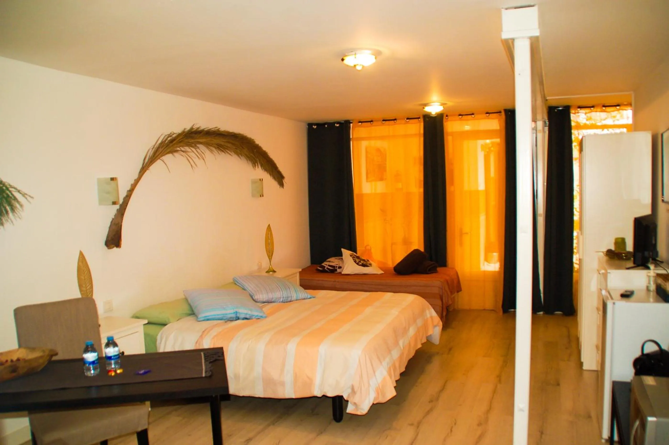 Bed in HOTELITO RURAL GA7COLORES only adult