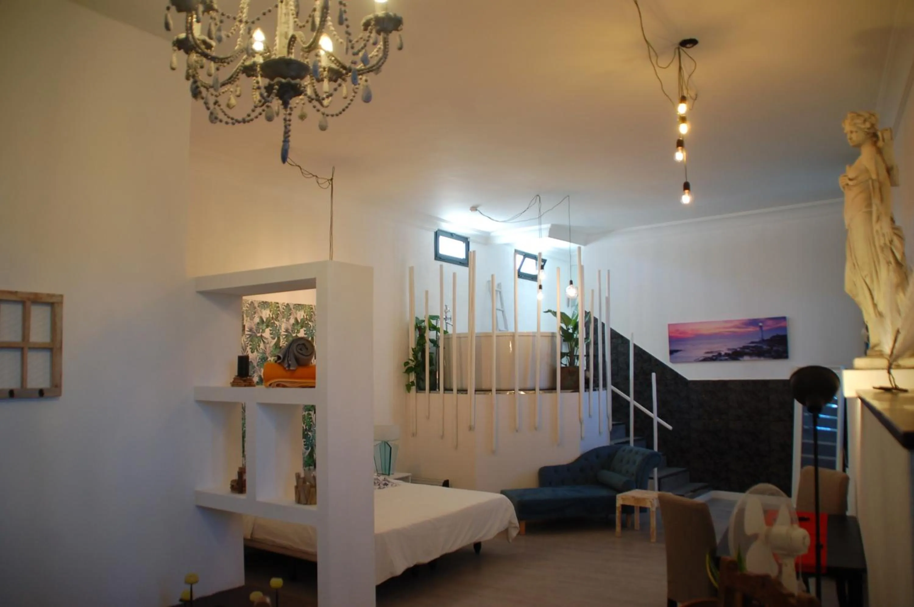 Bed in HOTELITO RURAL GA7COLORES only adult