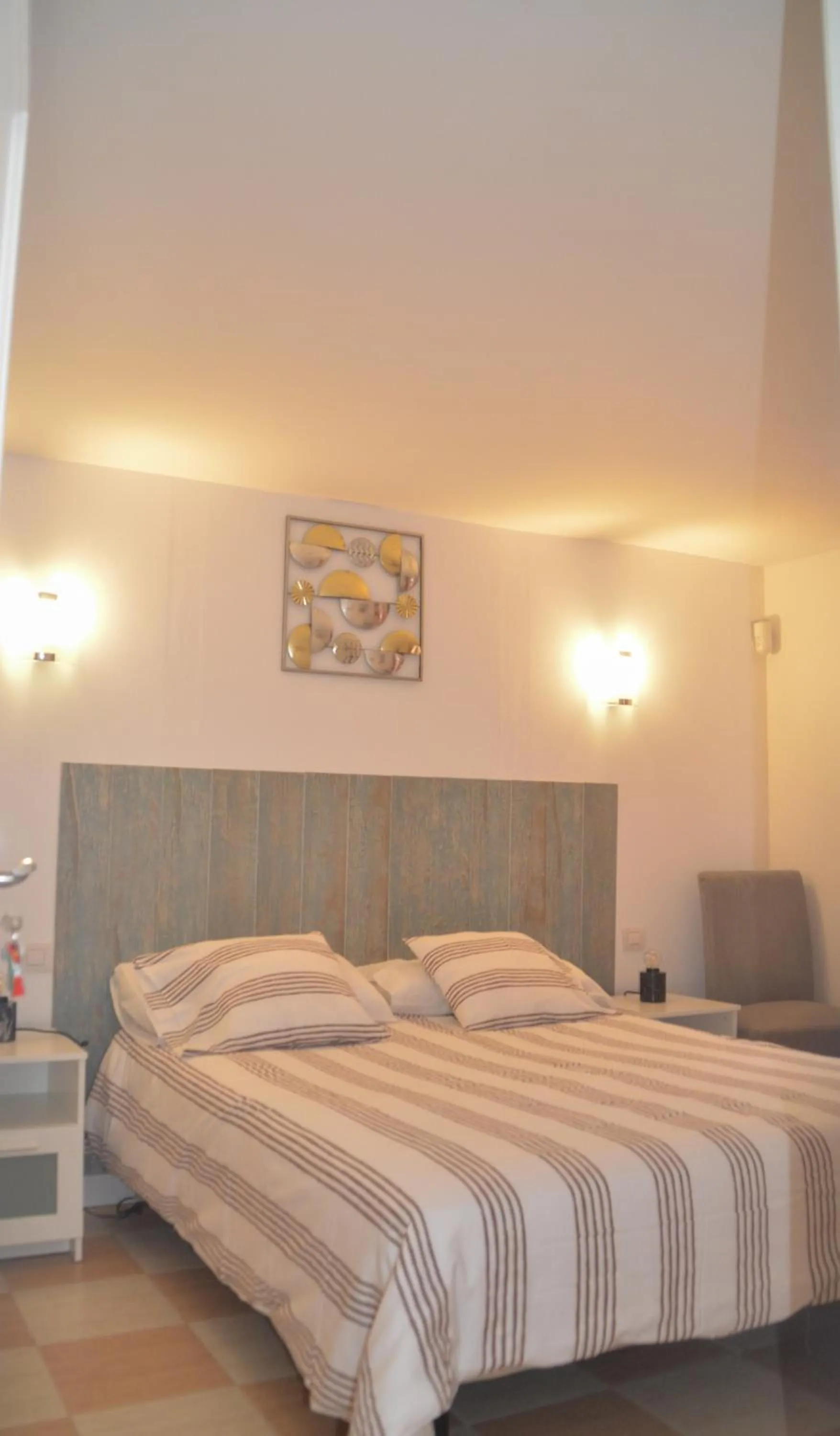 Bed in HOTELITO RURAL GA7COLORES only adult