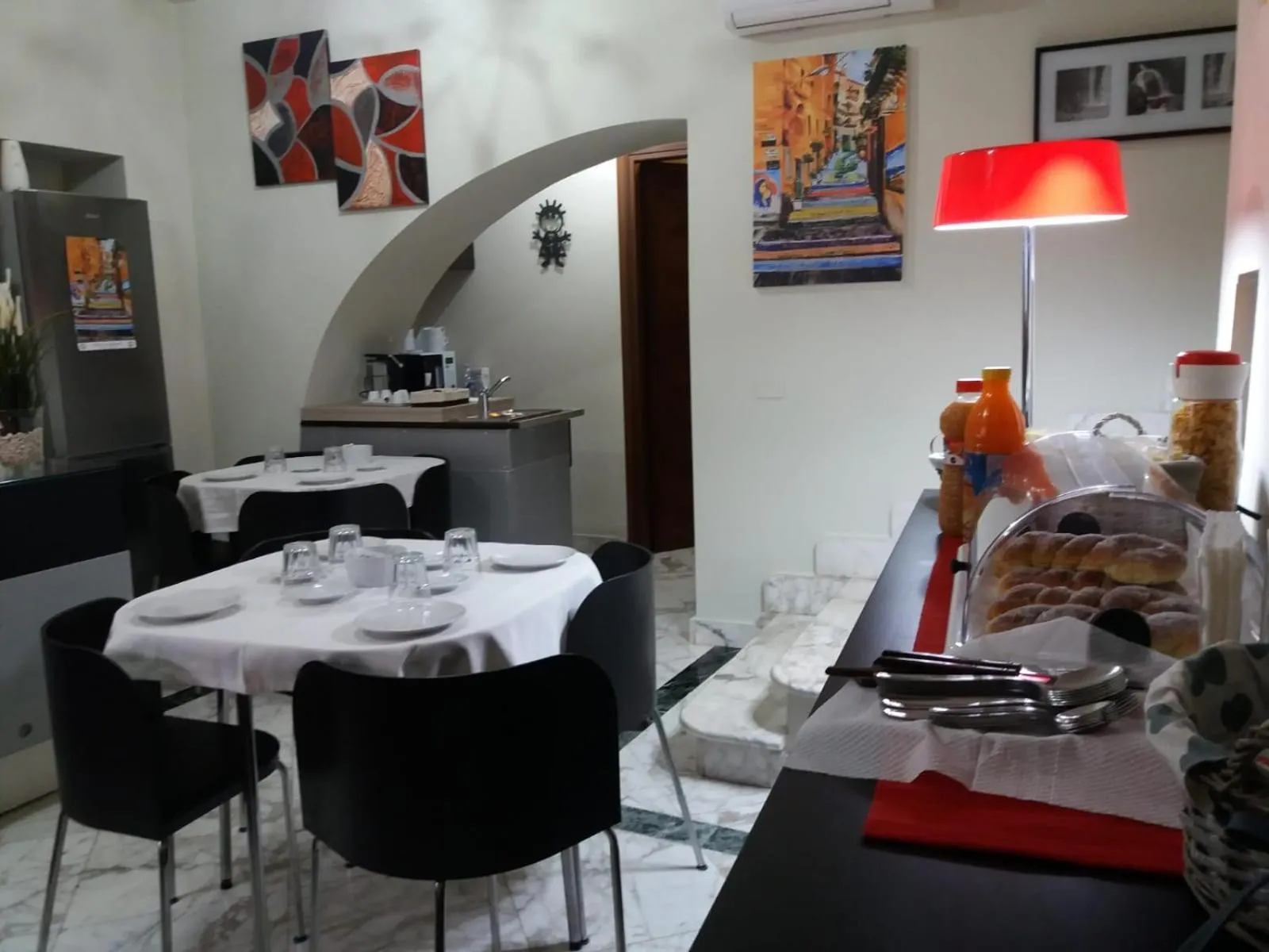 Restaurant/places to eat in B&B Le Vie D'Arte